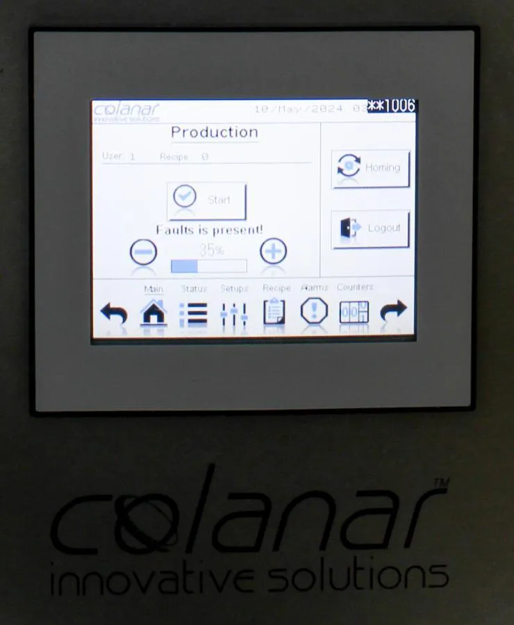 Colanar Innovative S. syringe Plunger Insertion Machine CSS 1011