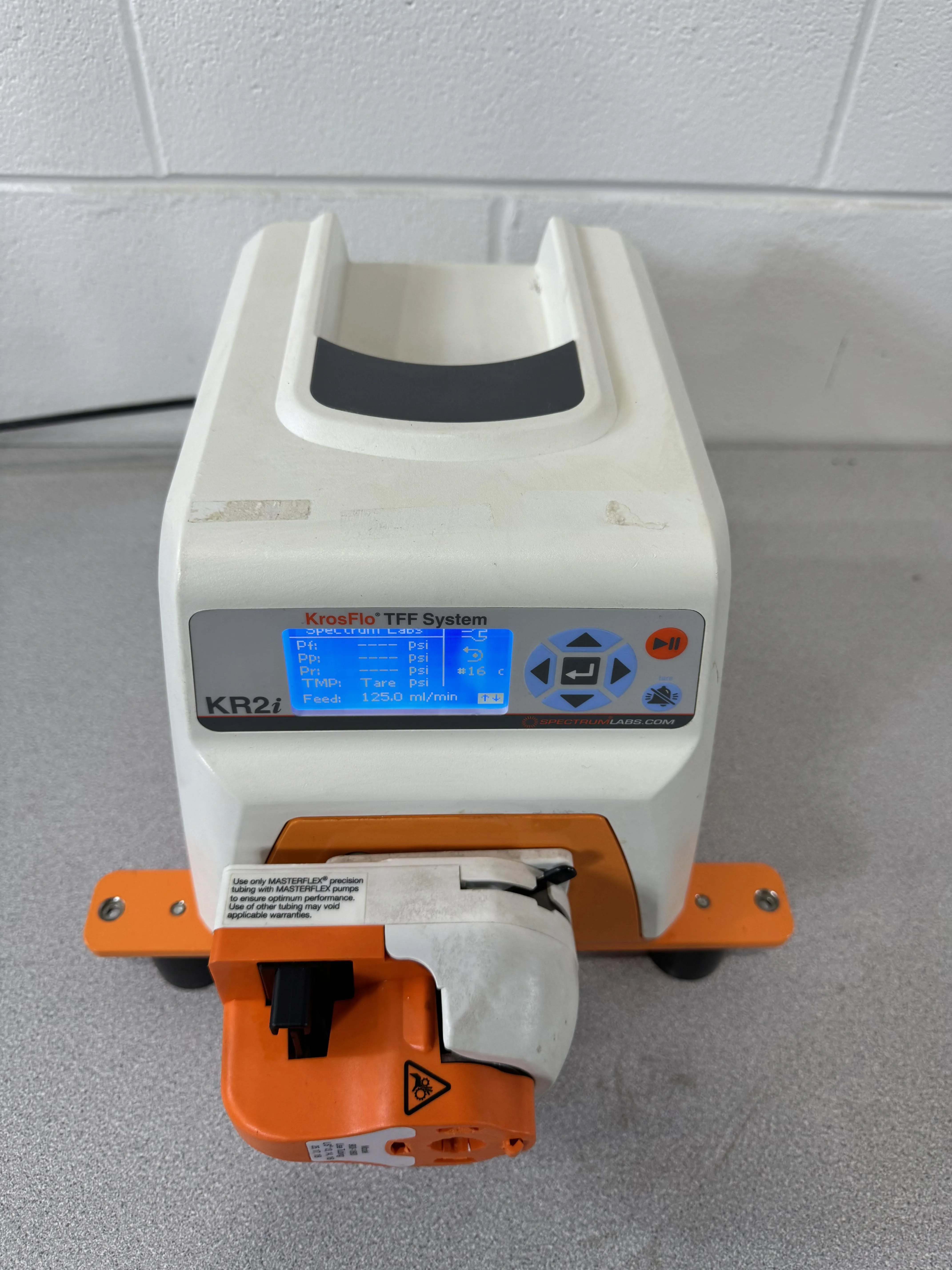 KrosFlo Tff System pump - Used Laboratory Pump