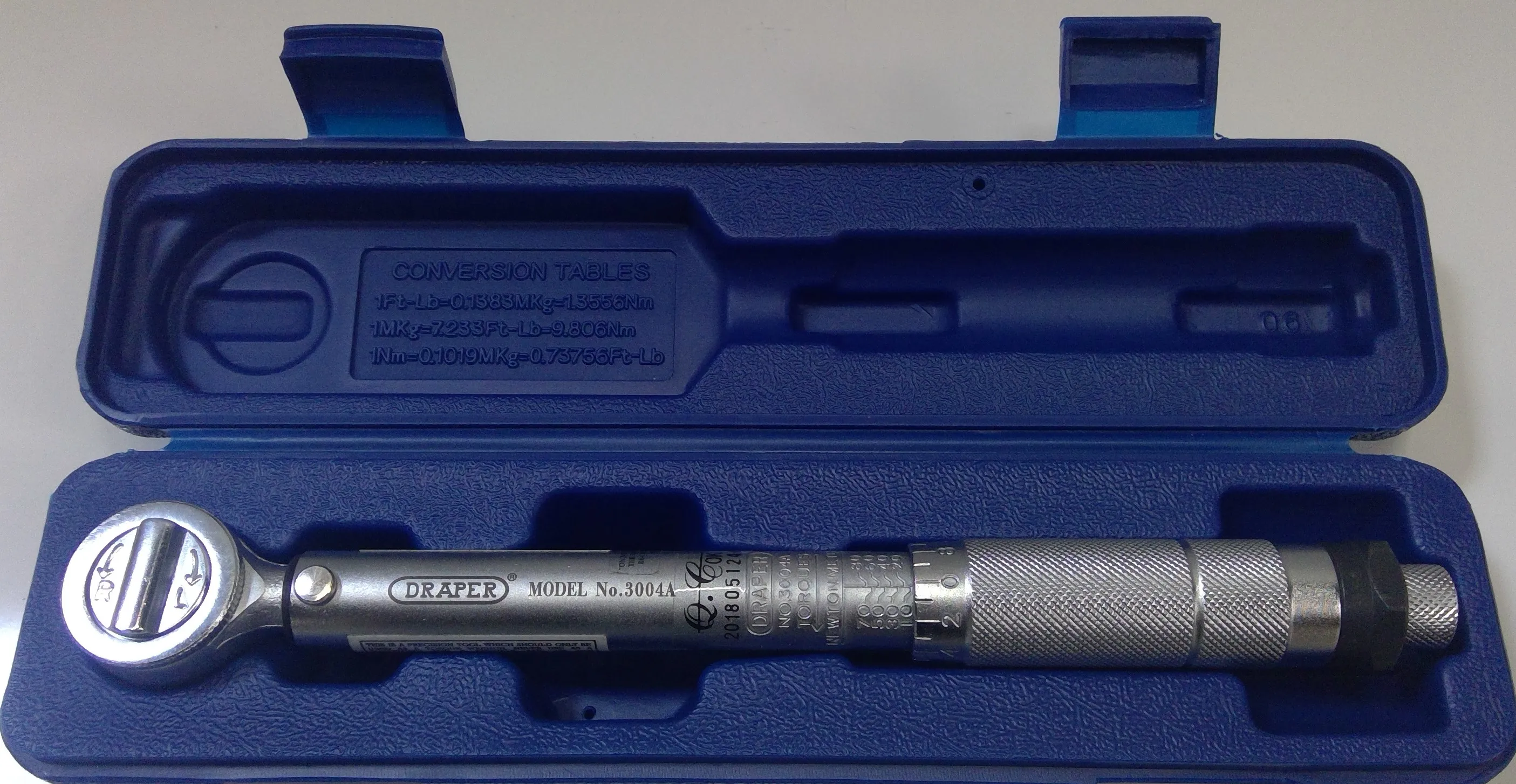 Draper 3004A 3/8 Torque Wrench