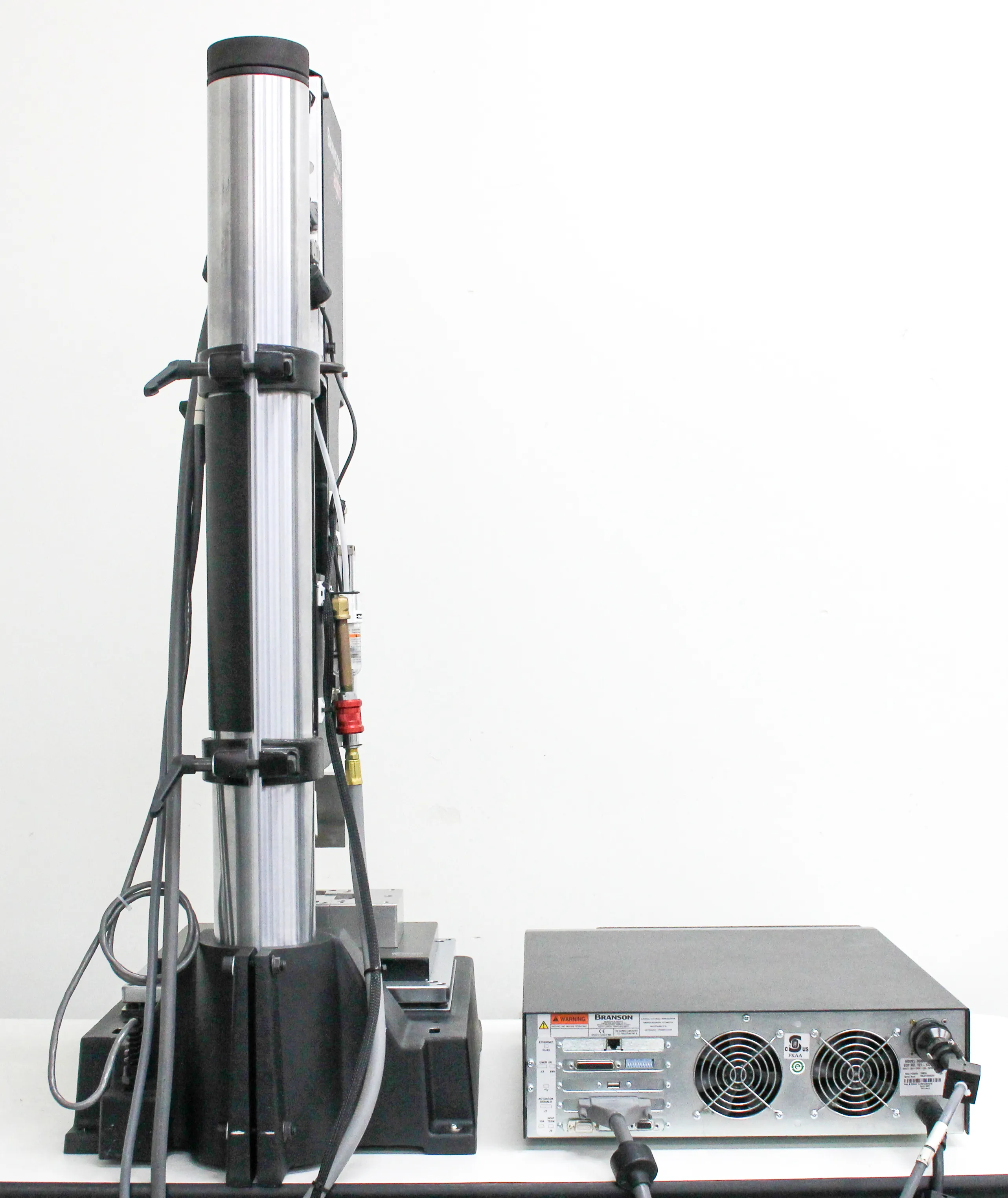 Branson 2000X Ultrasonic Welding System Actuator AED with 2000 XDT