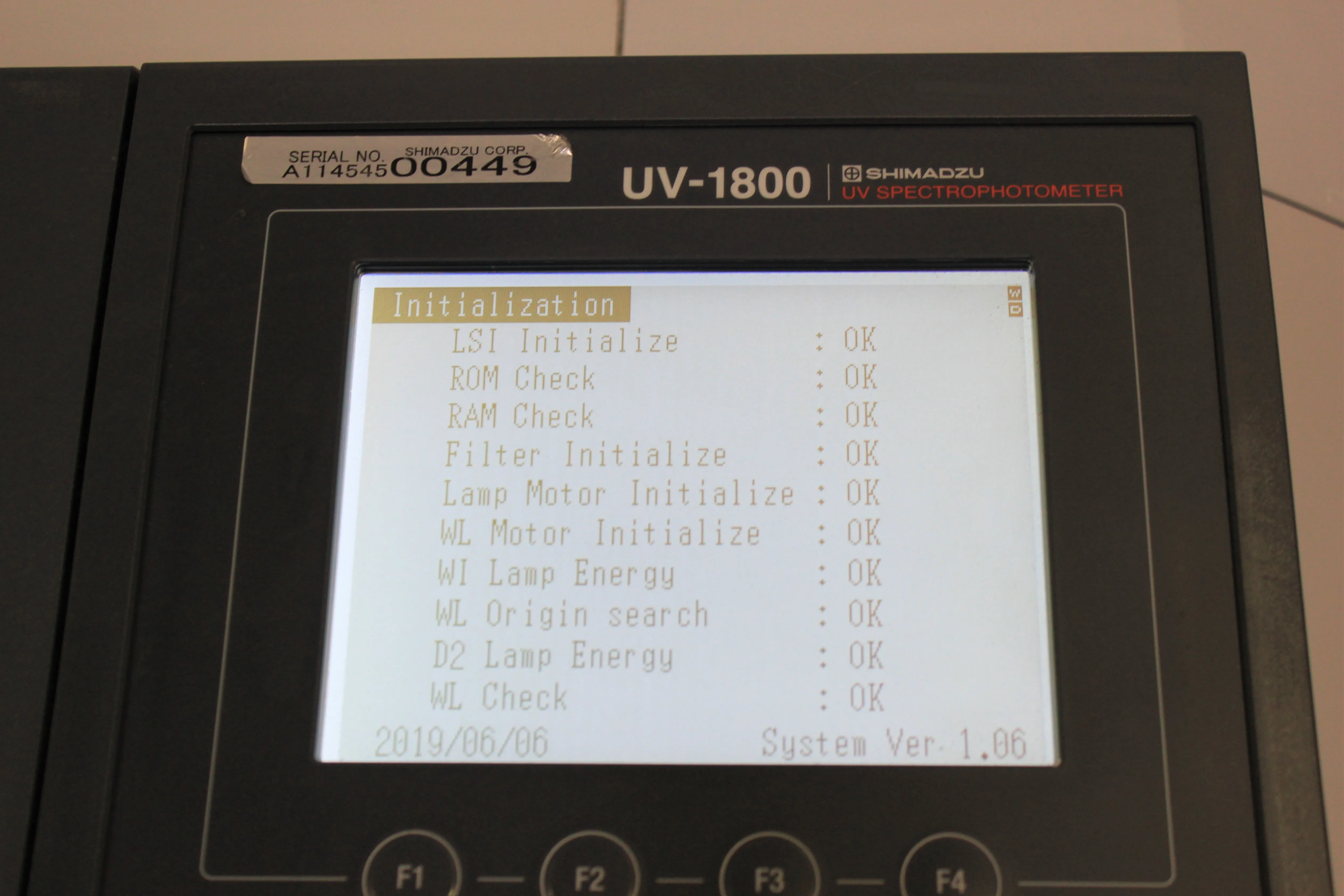 Shimadzu UV-1800 UV-Vis Spectrophotometer