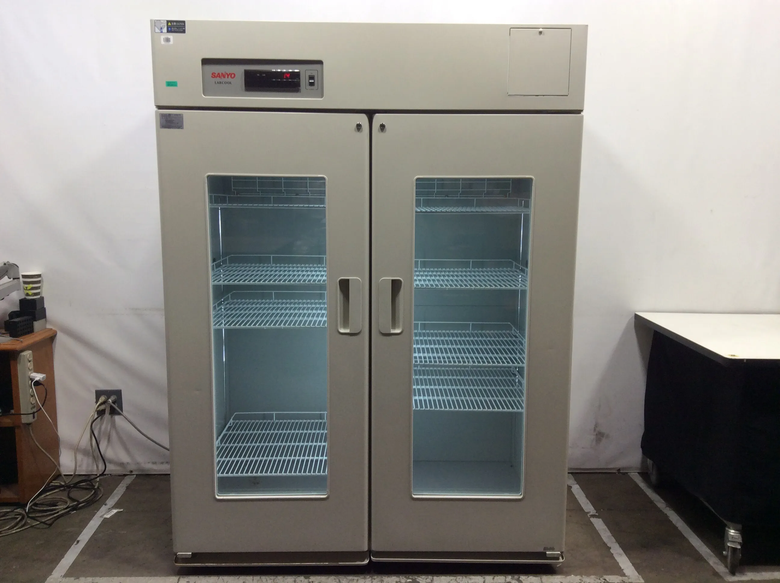 Sanyo MPR-1410 Pharmaceutical Large Capacity 2 Door Refrigerator