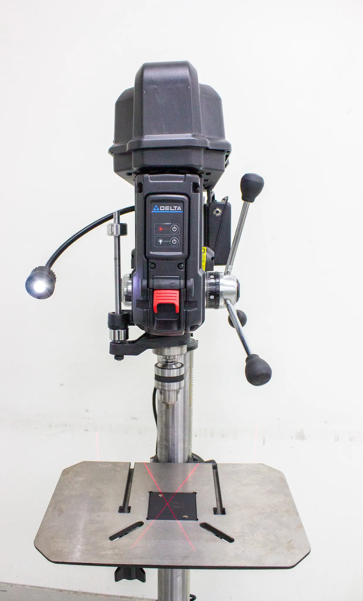 Delta 18-900L 18 inch Floor Standing Laser Drill Press