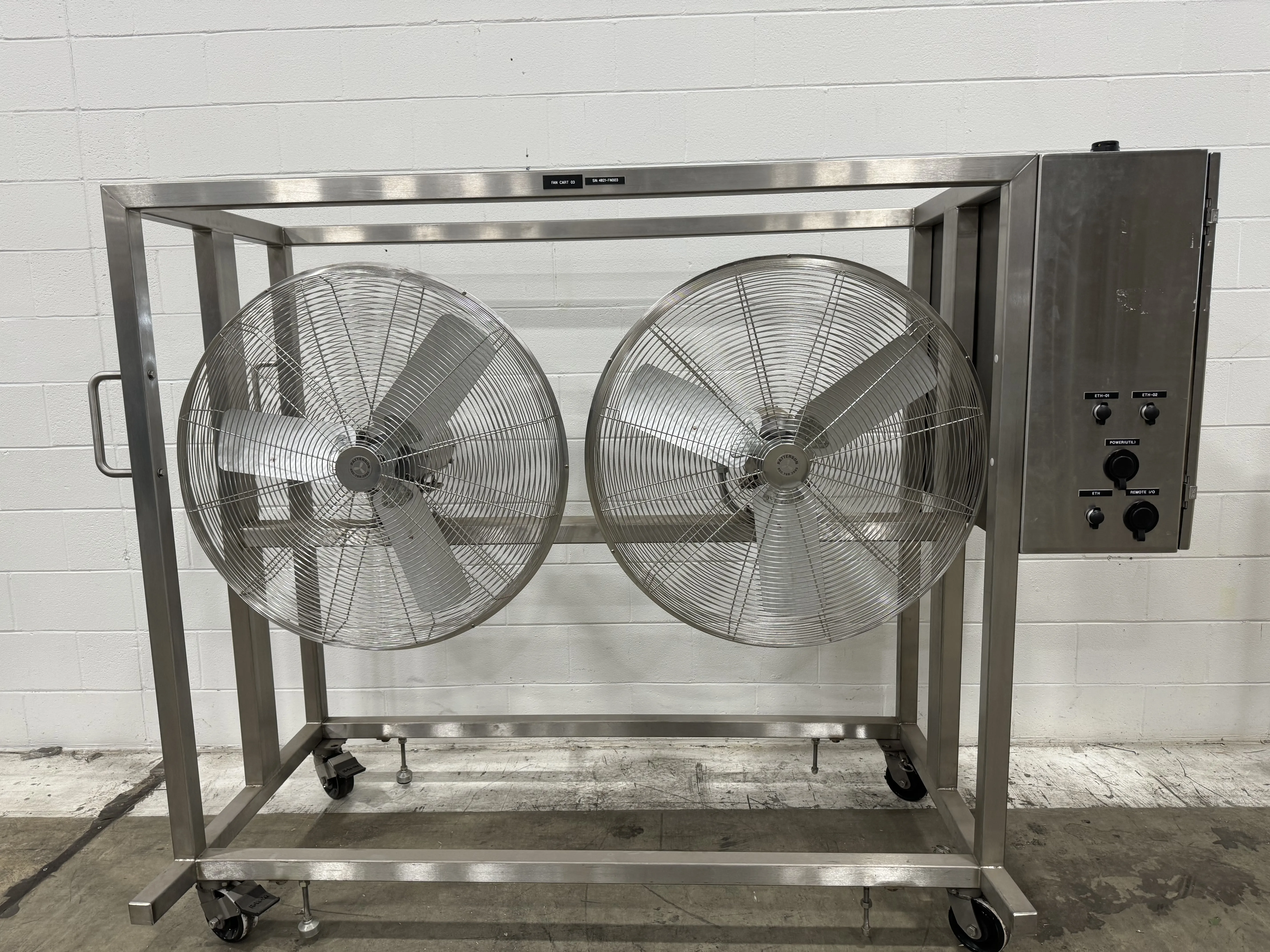 Dual Fan Cart 00 - Airflow Modulated Fan Cart P4821