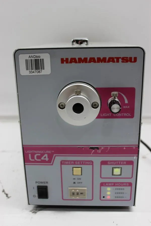 Hamamastu  UV Spot Lightsource LC4  PARTS