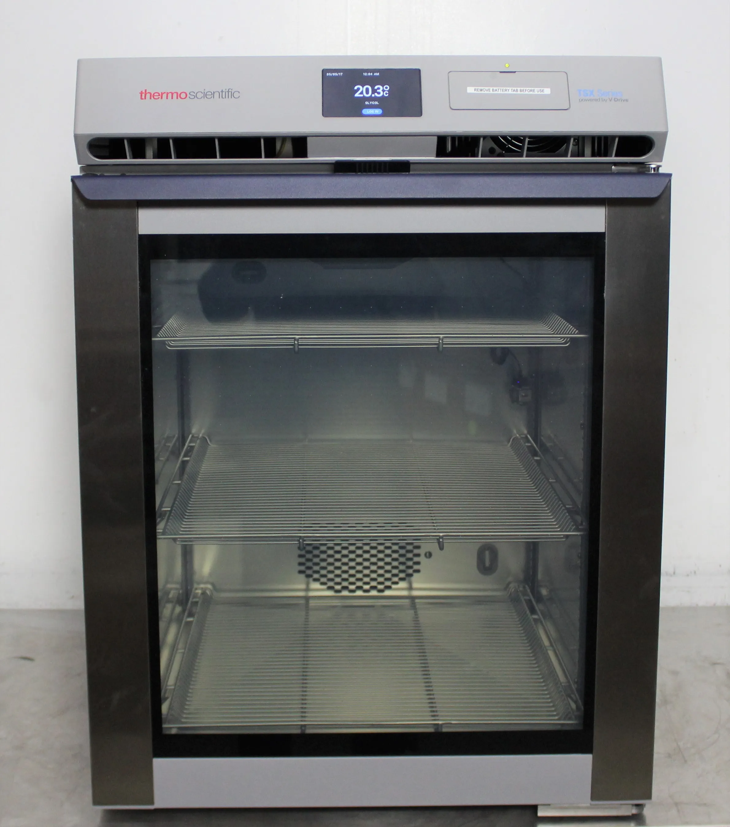 Thermo Scientific TSX505GA Undercounter Refrigerator Glass Door High-Performance Class 1 Used Lab Equipment