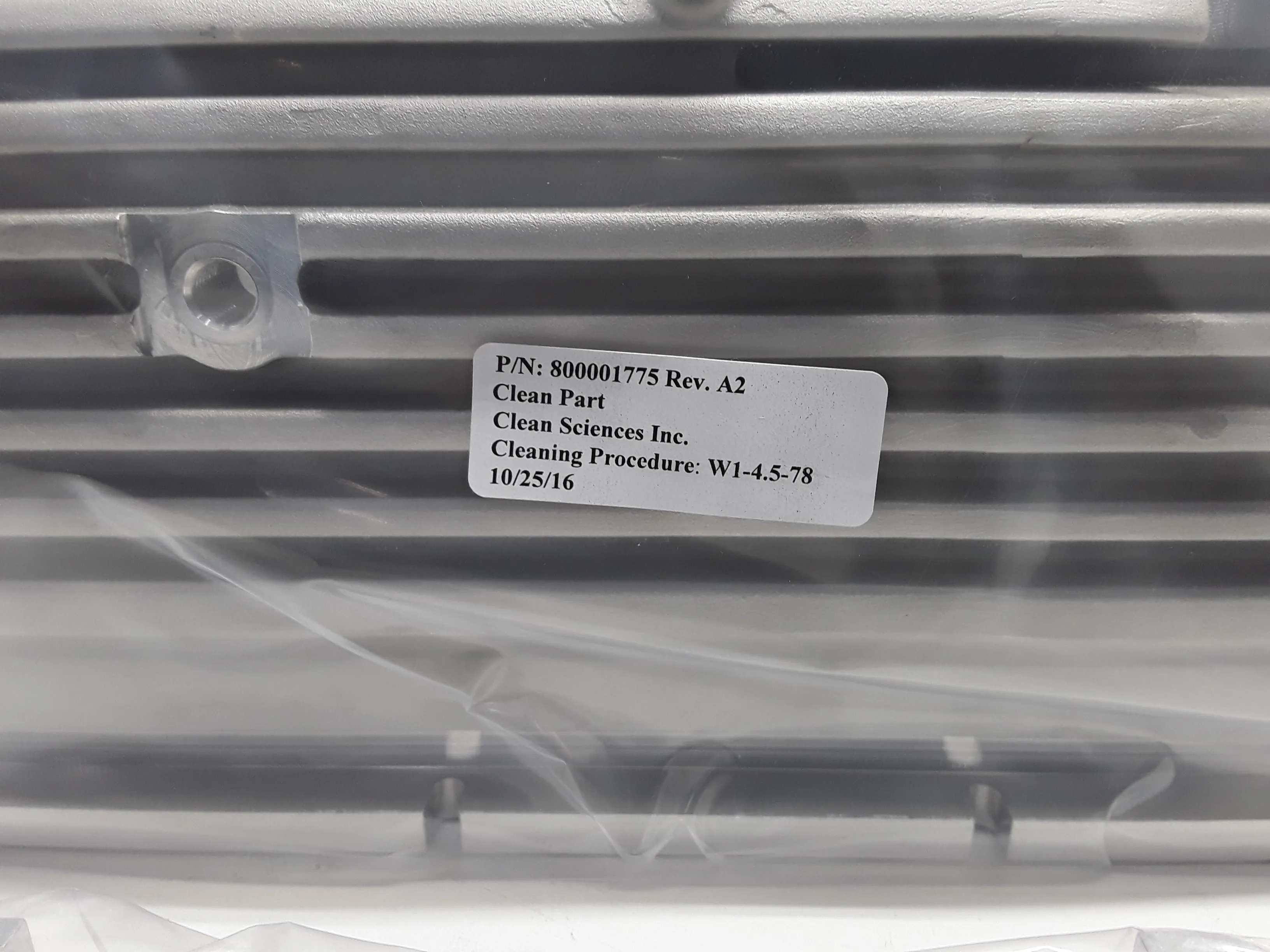 Thermo Fisher Scientific Turbo Housing Part No. 800001775