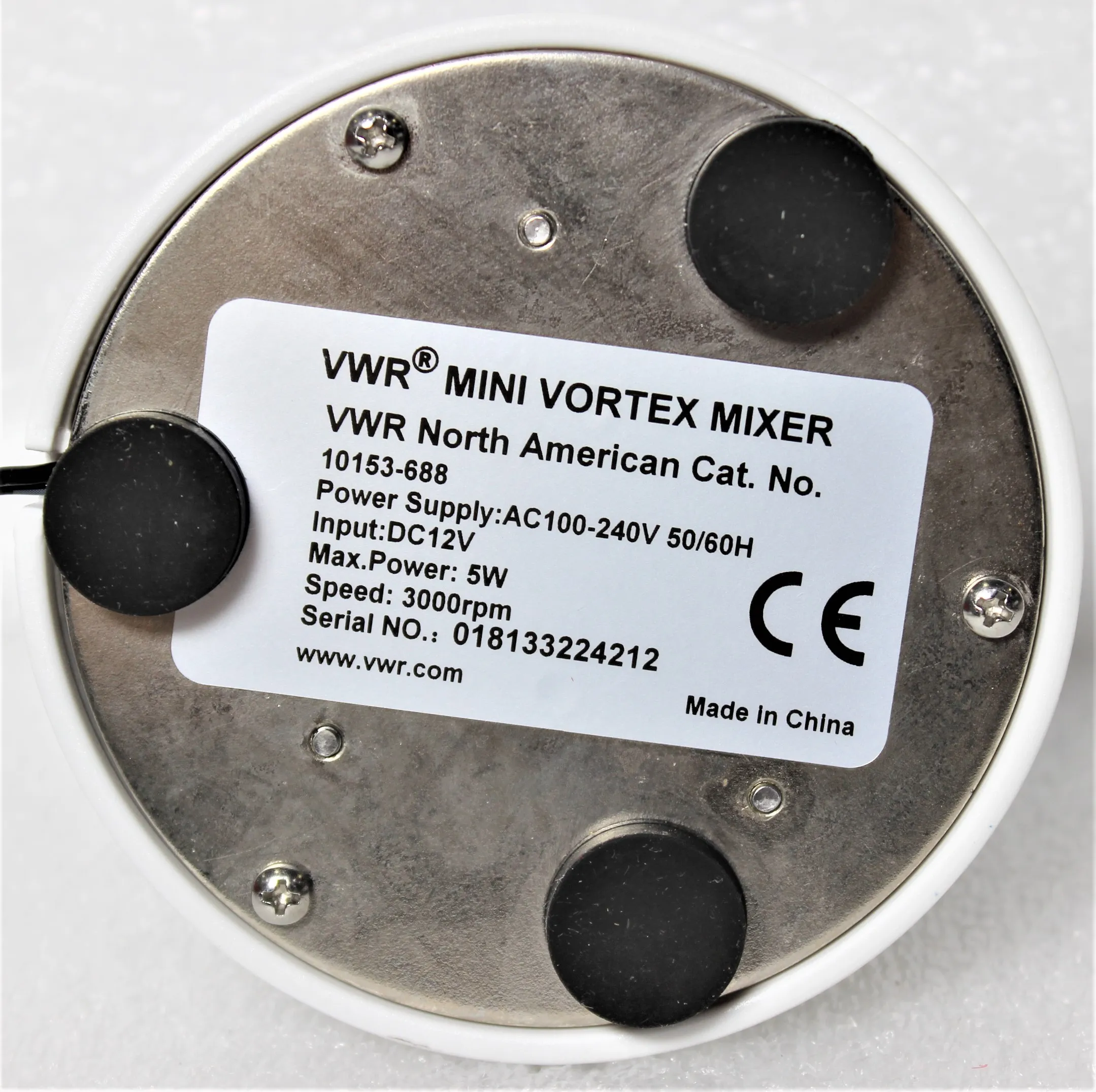 VWR Mini Vortexer Mixer 10153-688