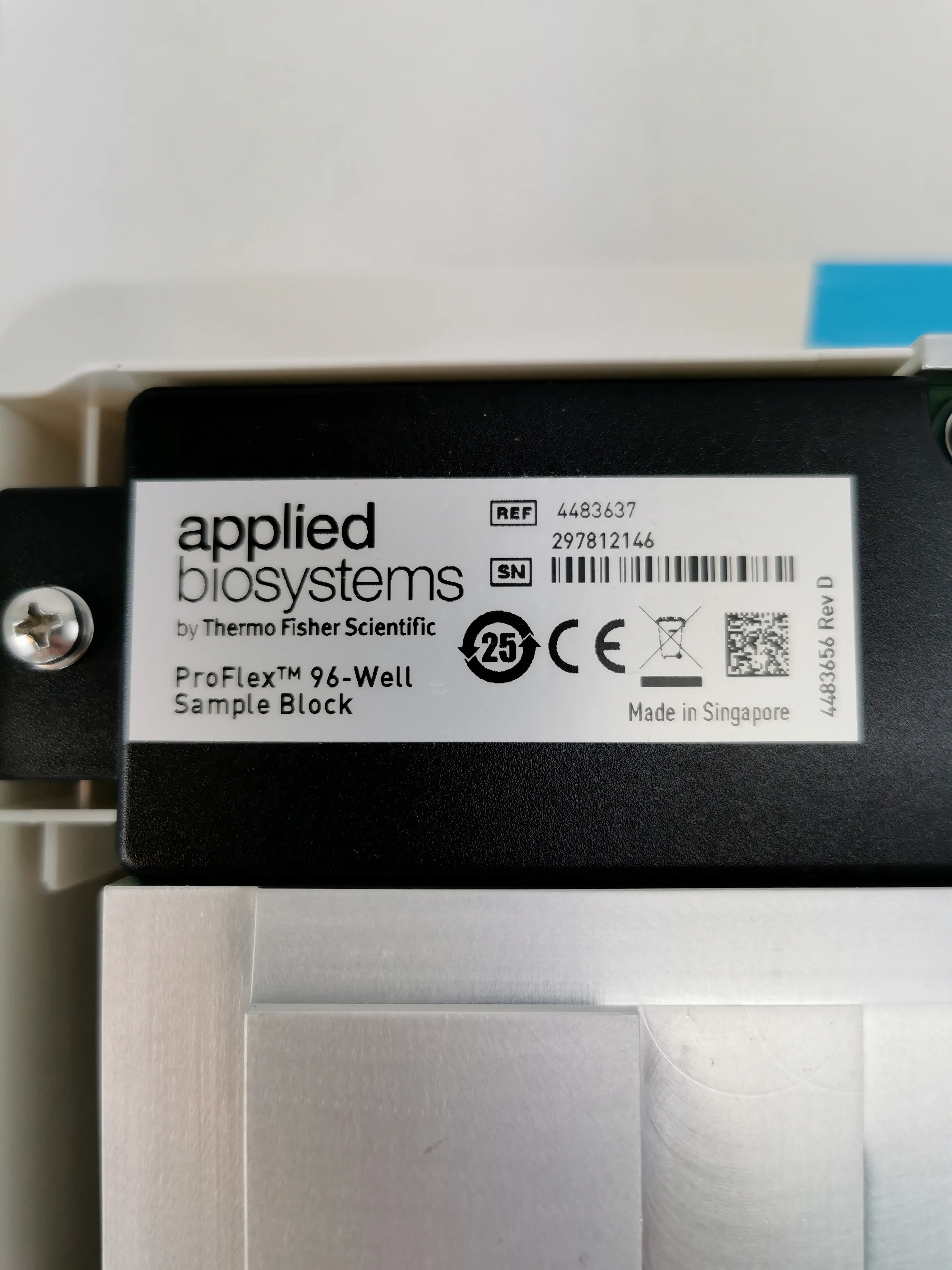 Applied Biosystems ProFlex 96-Well Sample Block Molecular Biology Accessory