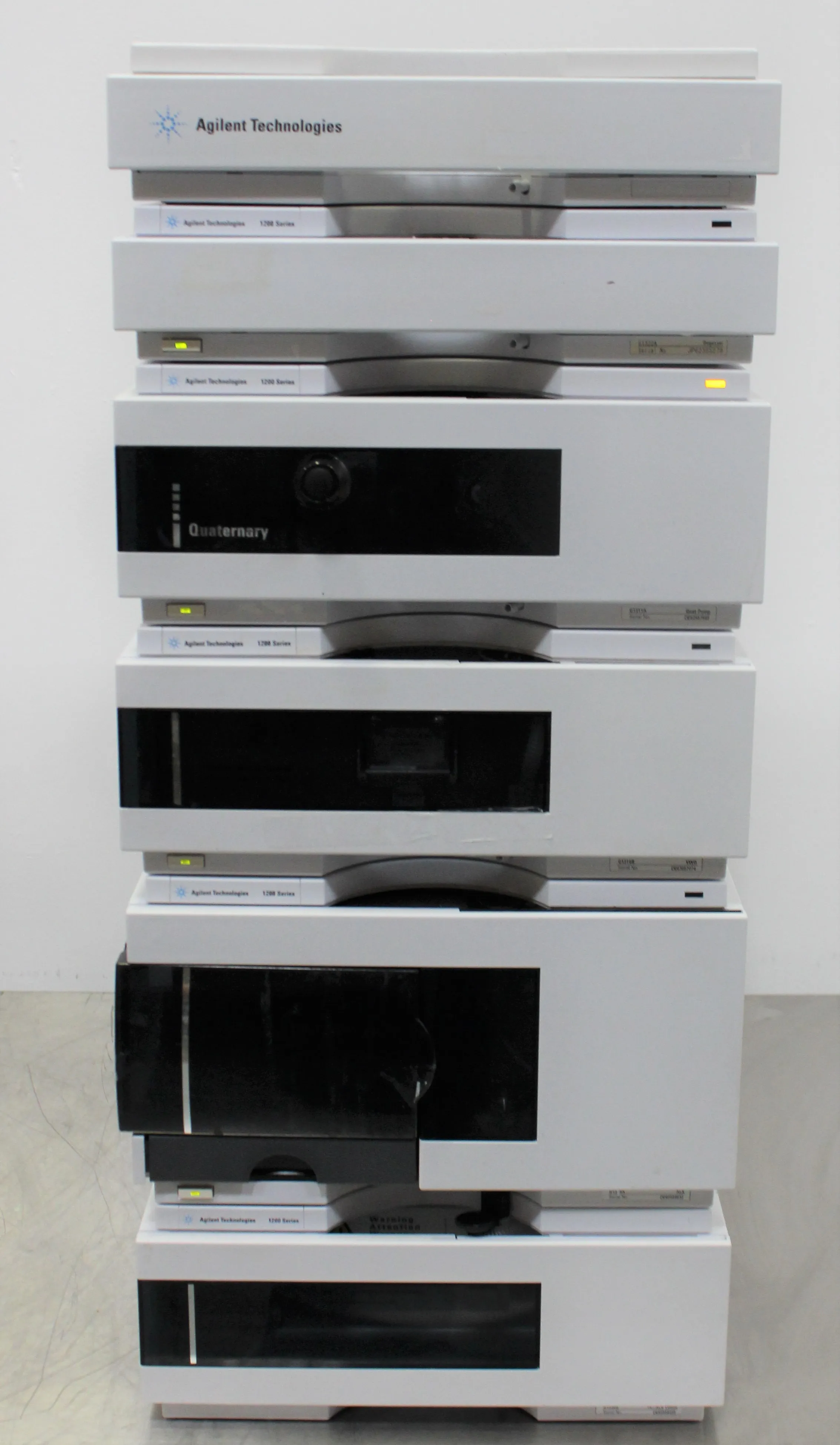 Agilent 1200 Series HPLC System with G1311A Quaternary Pump, G1329A Thermal Autosampler, and More