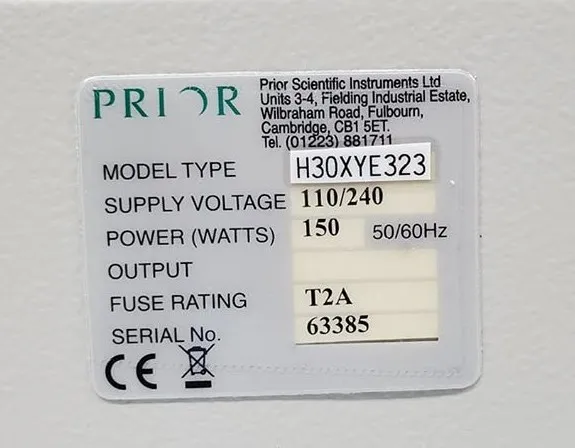 Prior Scientific Proscan II Model H30XYE323 Microscope Stage Controller