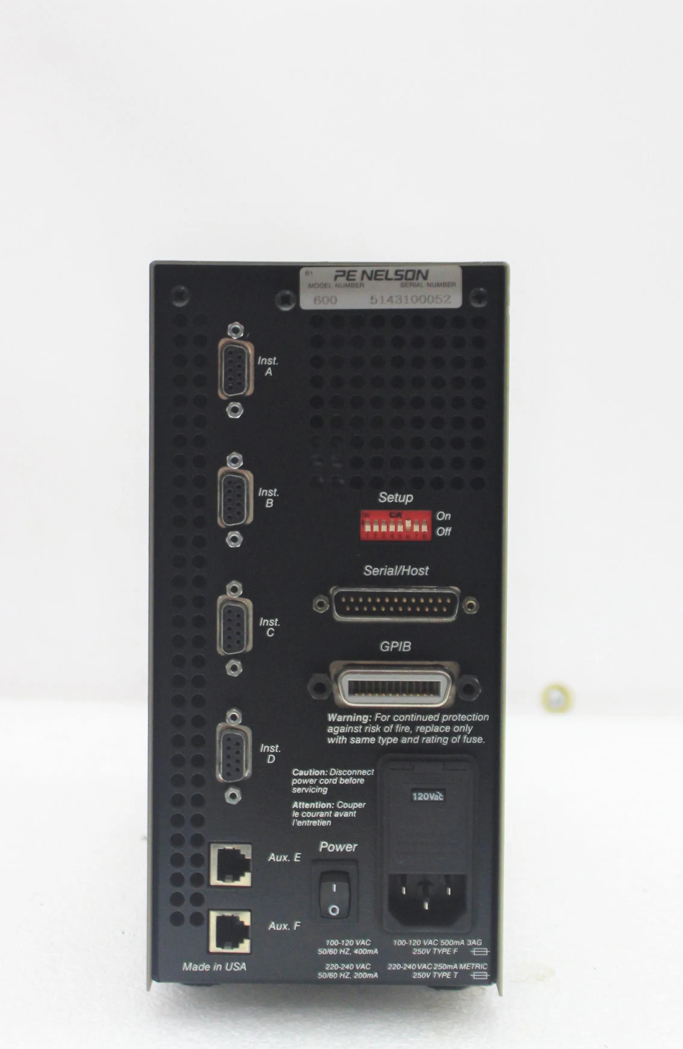 PE Nelson 600 Series - Model 610 & 600 LINK Interface Module