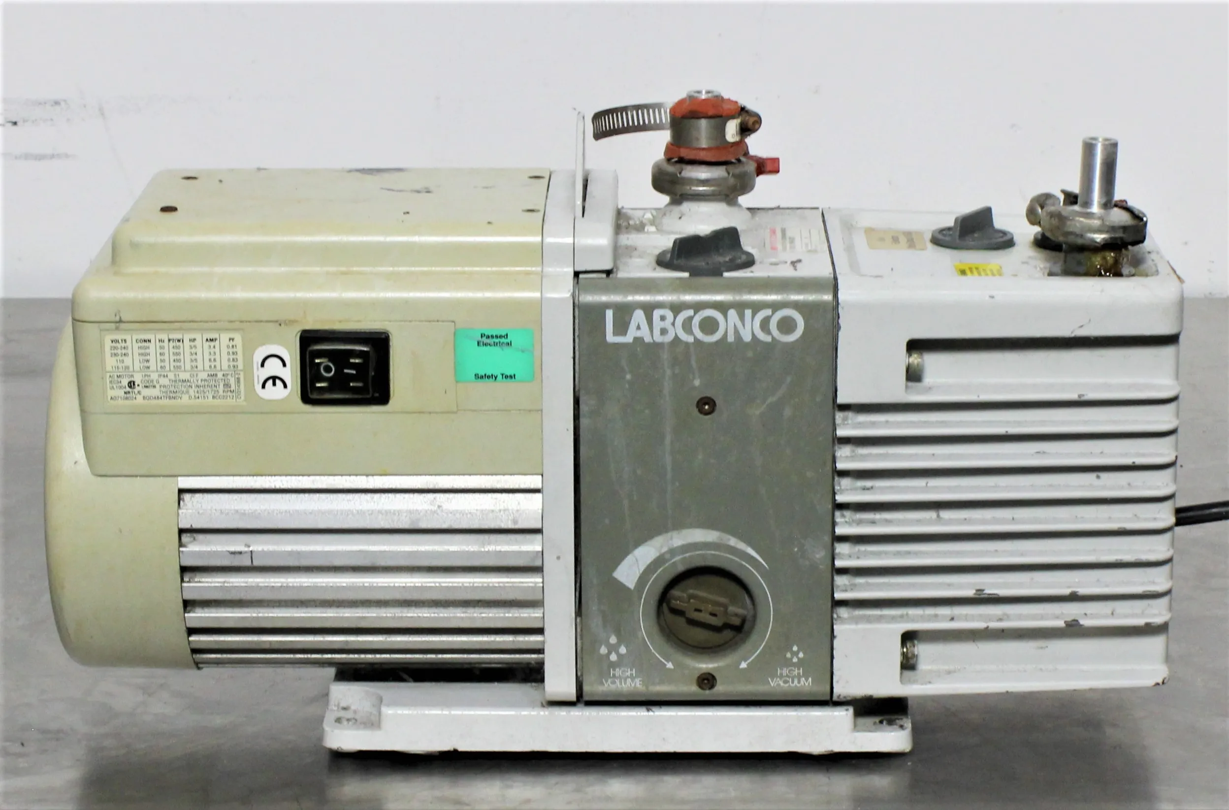 Labconco 195 Rotary Vane Direct Drive Vacuum Pump