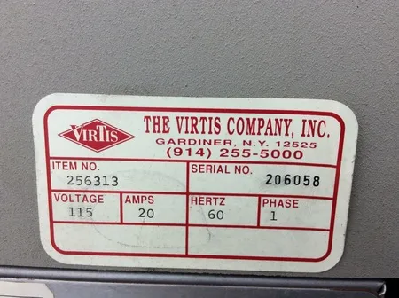 Virtis FREEZEMOBILE 25SL UNITOP 400SL Lyophilizer Freeze Dryer w/ Stoppering - Used Working Condition