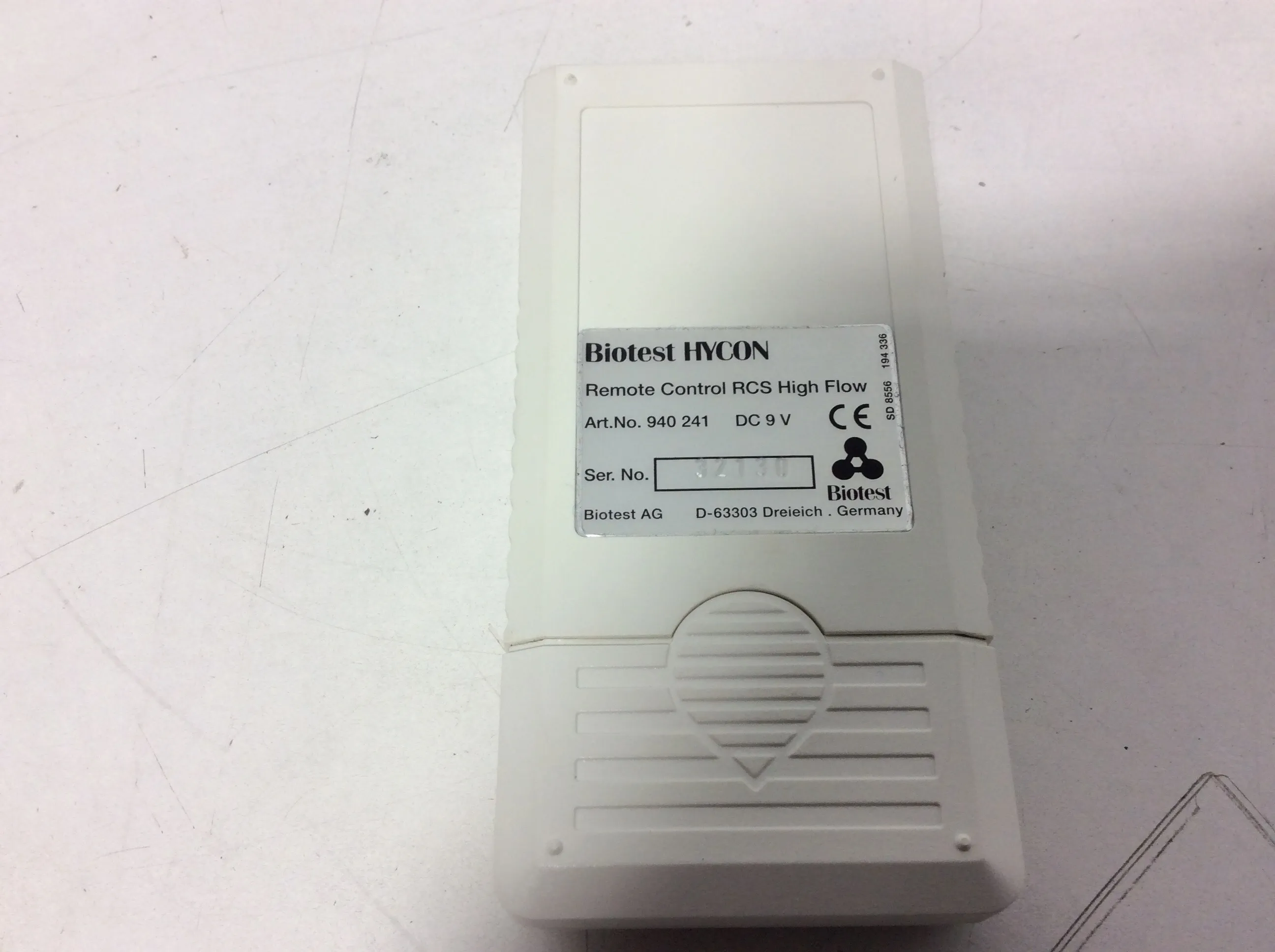 Biotest HYCON Air Sampler RCS High Flow Microbial Air Sampler