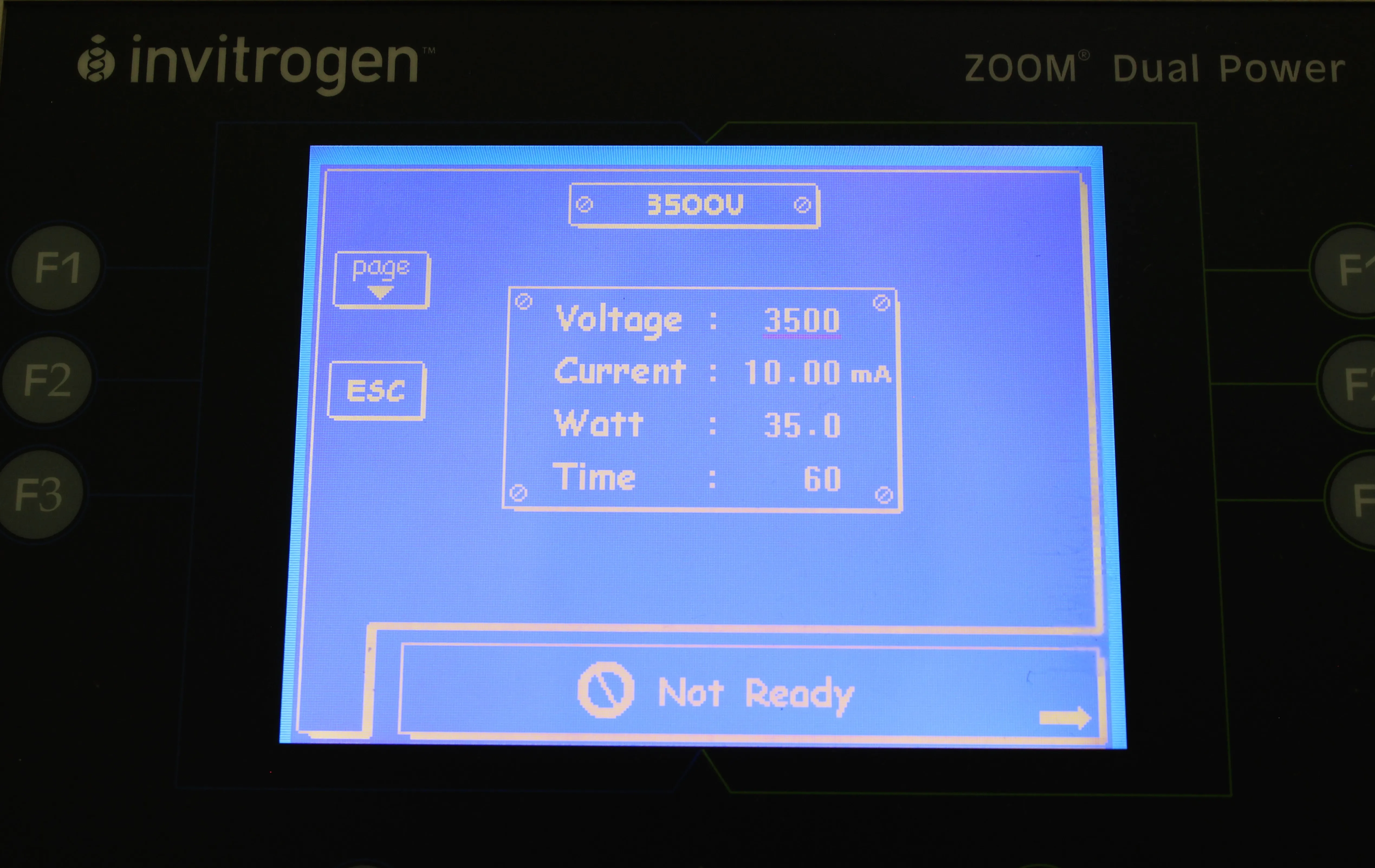 Invitrogen ZP10001 Dual Power Supply