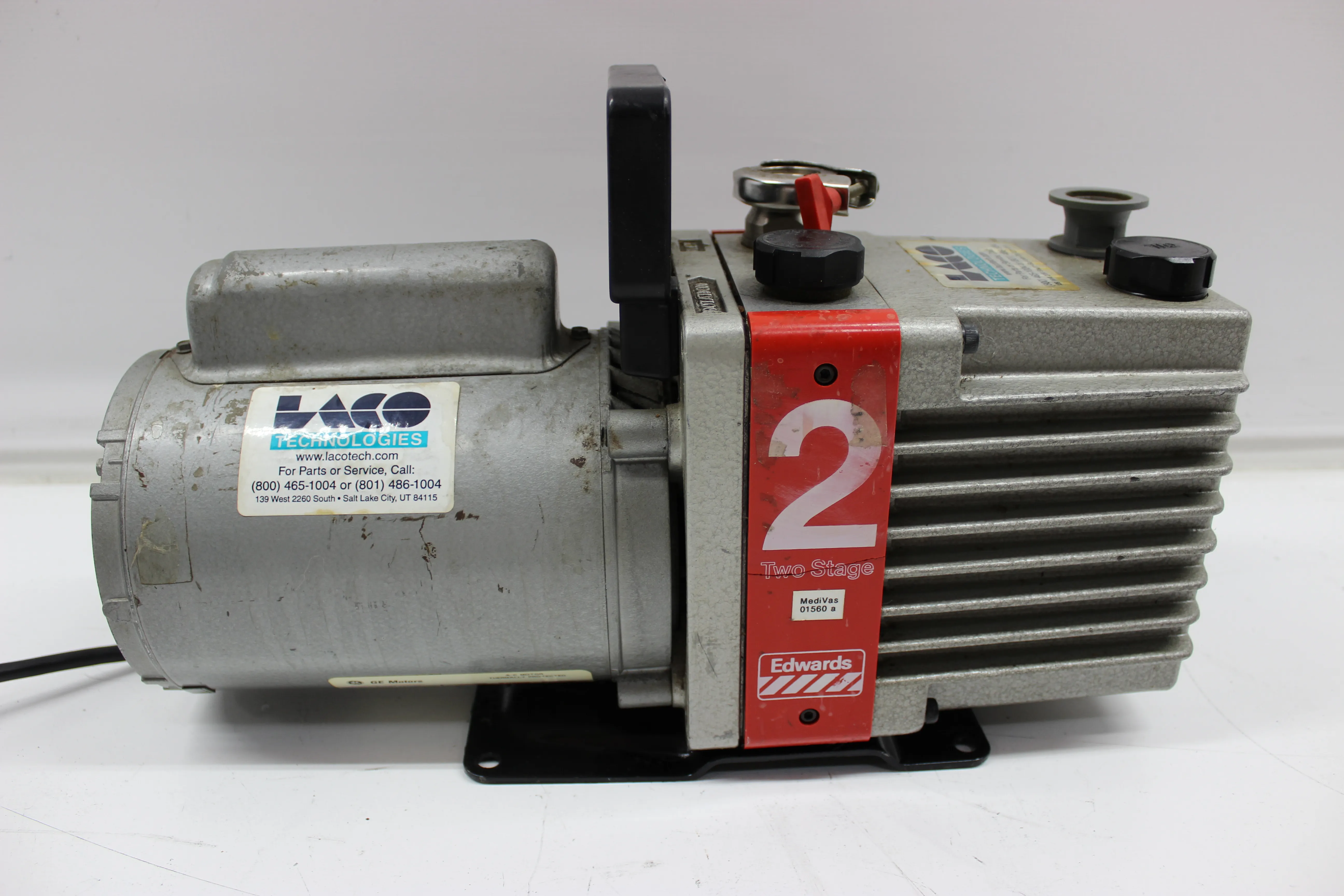 Edwards 2 Stage E2M2 Rotary Vane Dual Stage Mechanical Vacuum Pump