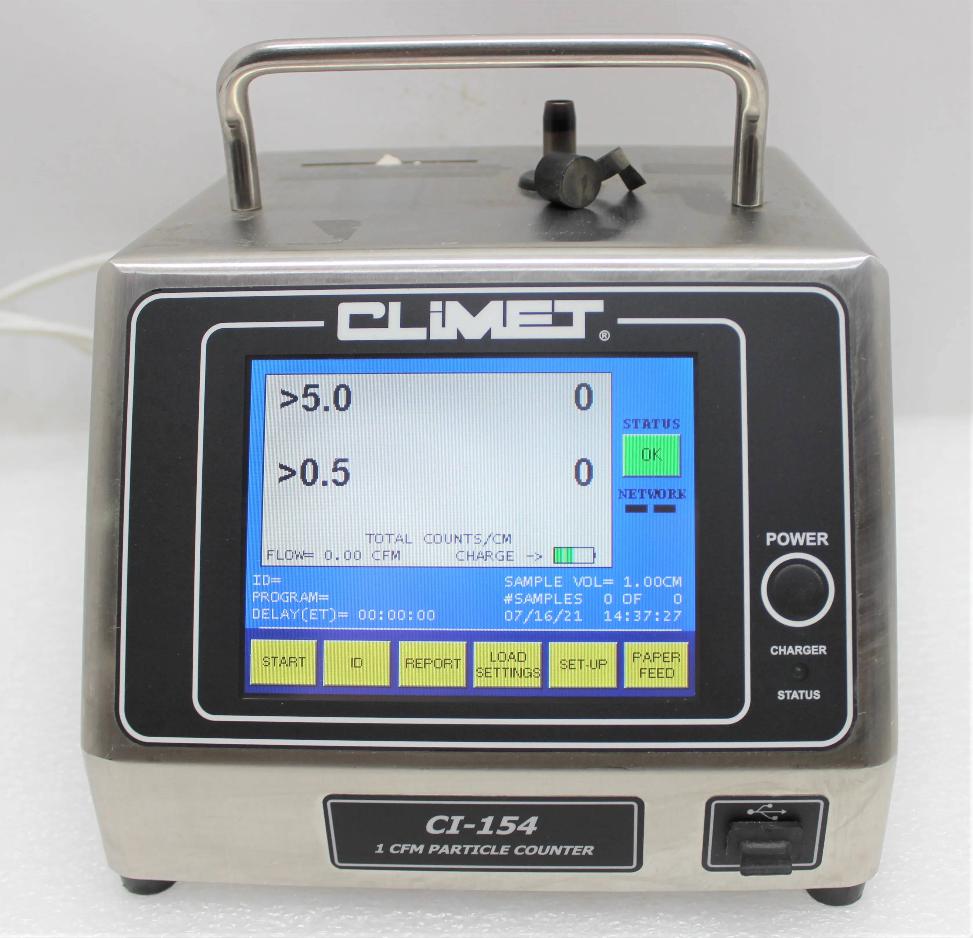 Climet CI-154-01 Pharmaceutical Grade Particle Size Analyzer