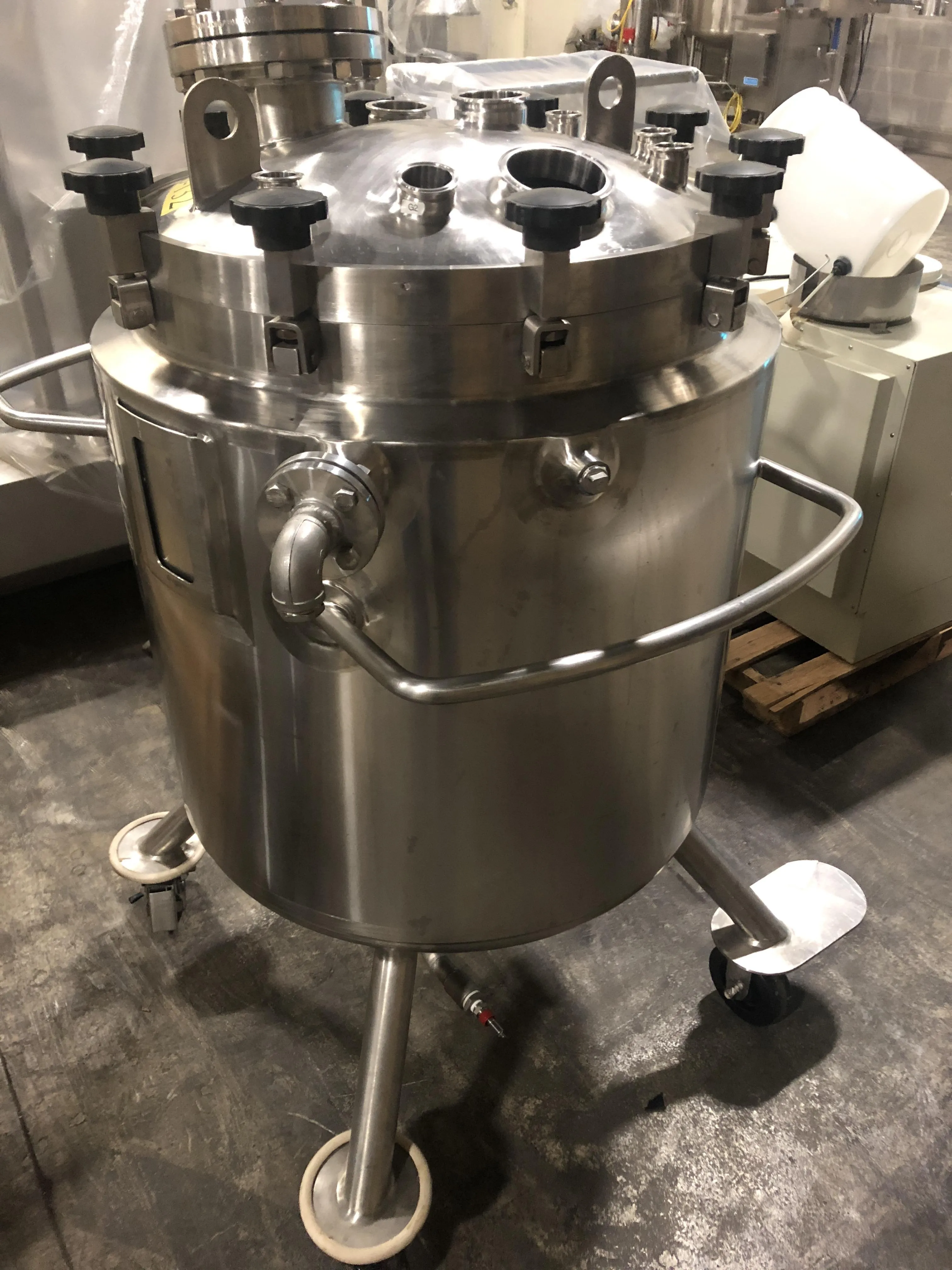 Feldmeier 200L VE-3710 316L Stainless Steel Pressure Vessel Tank