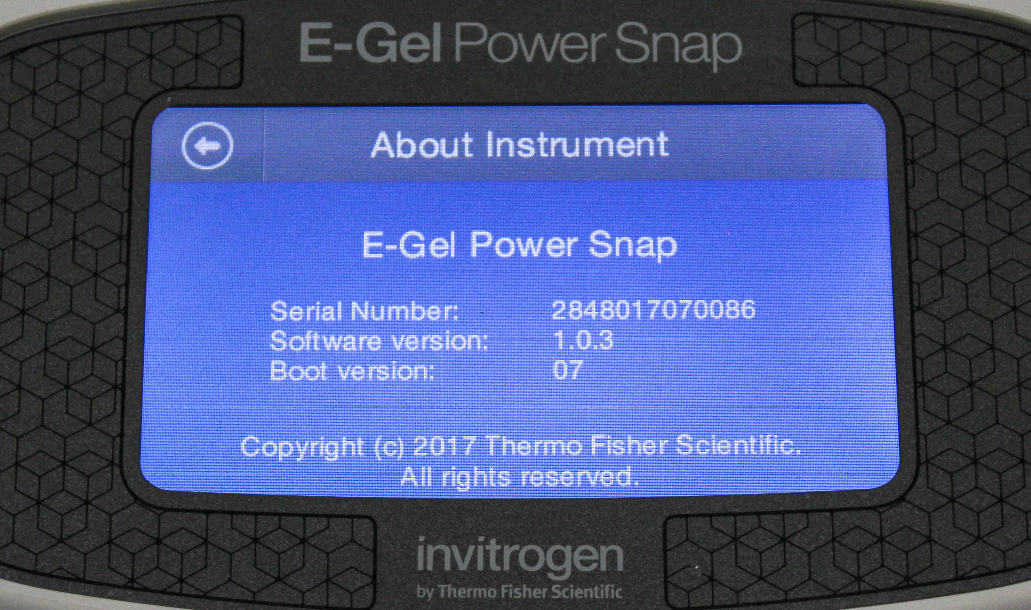 Thermo Fisher Invitrogen E-Gel Power Snap Electrophoresis system G8300