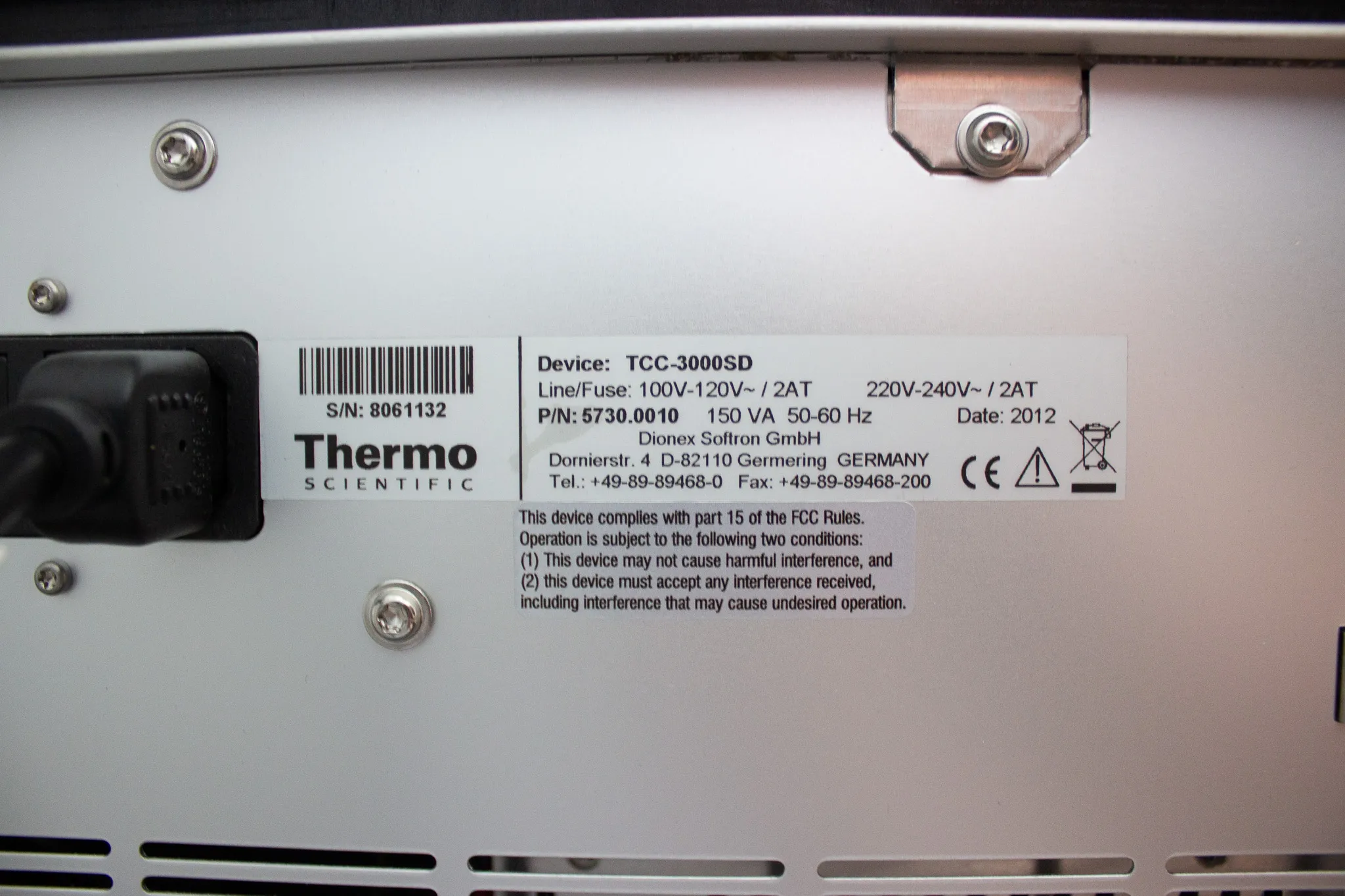 Thermo Scientific Dionex UltiMate 3000 Standard (SD) UHPLC System