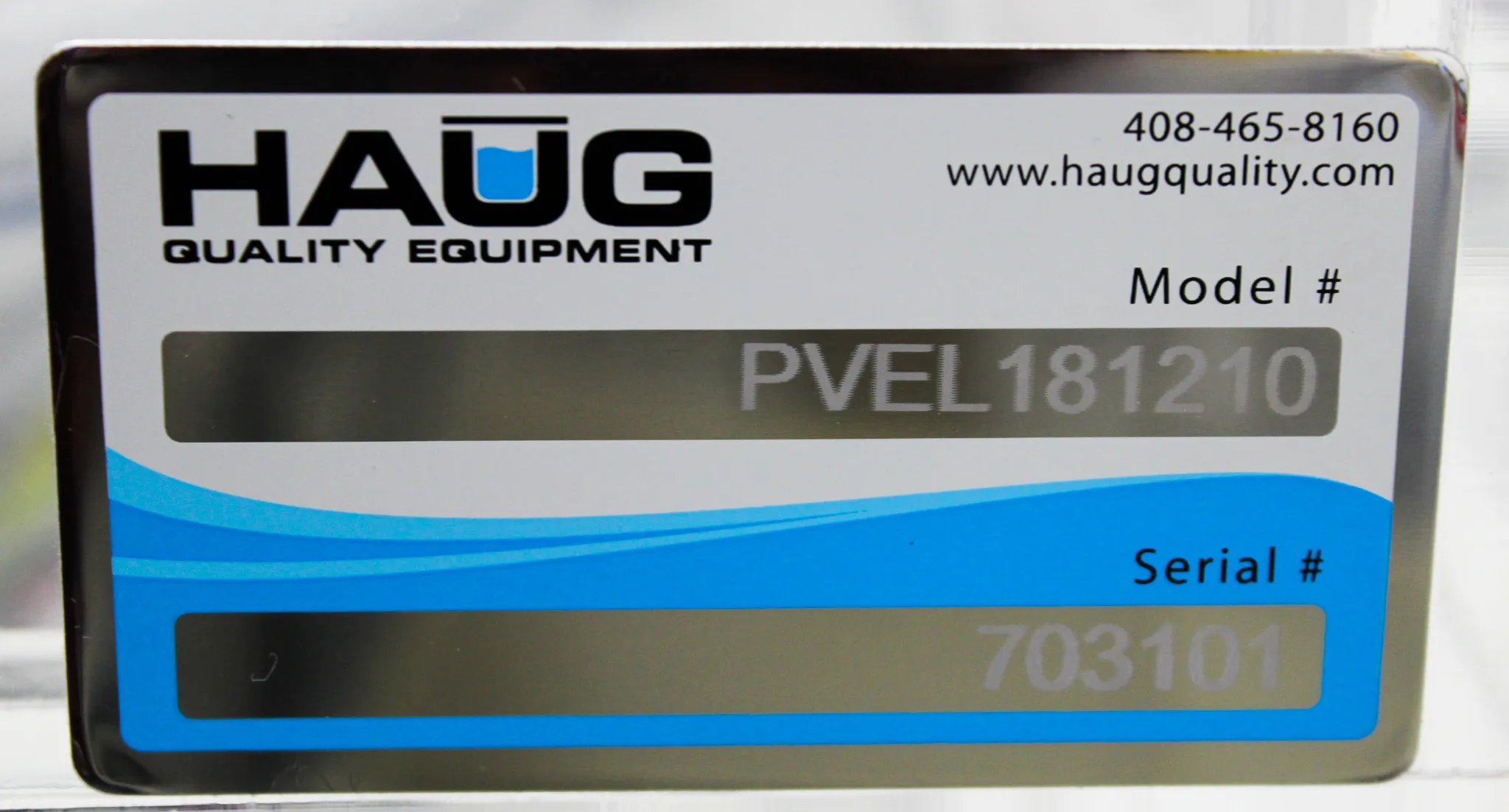 HAUG Quality Equipment PVEL181210 Pack-Vac. Leak Detector