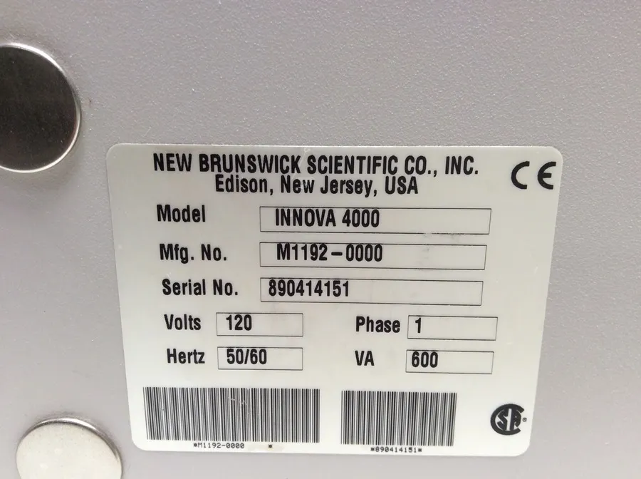 New Brunswick Scientific Innova 4000 Incubator Shaker