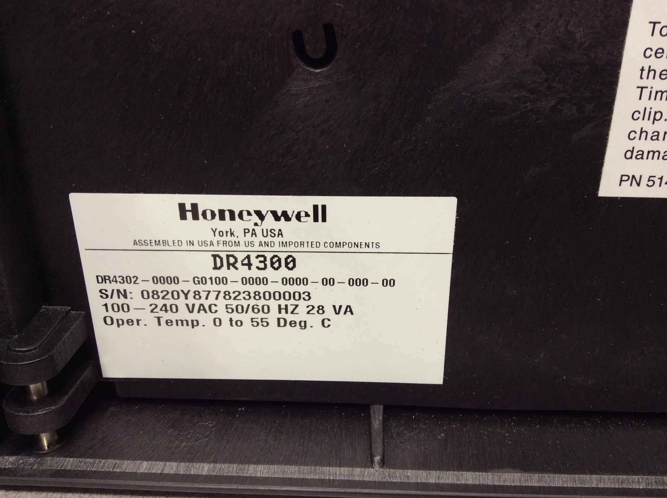 Honeywell DR4300 Circular Chart Recorder Used Lab Equipment 100% Functional with 30-Day Warranty