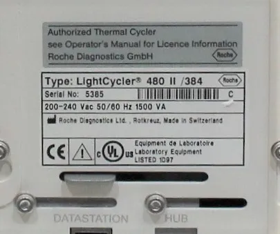 Roche LightCycler 480 II /384 Real-Time PCR System