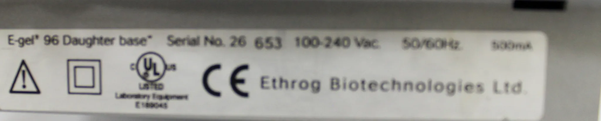 Invitrogen E-Gel Mother and Daughter E-Base Electrophoresis System