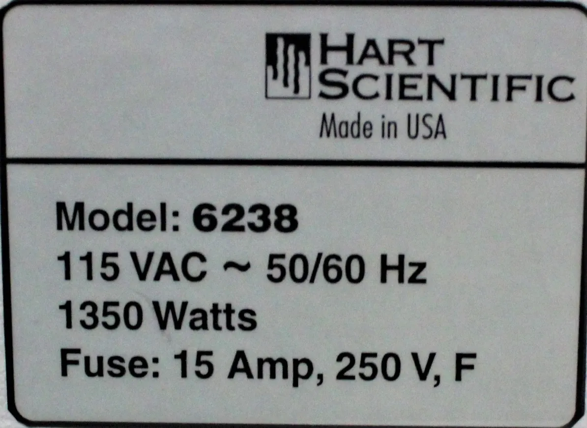 Hart Scientific 6238 Isothermal Microcalorimetry Laboratory Equipment