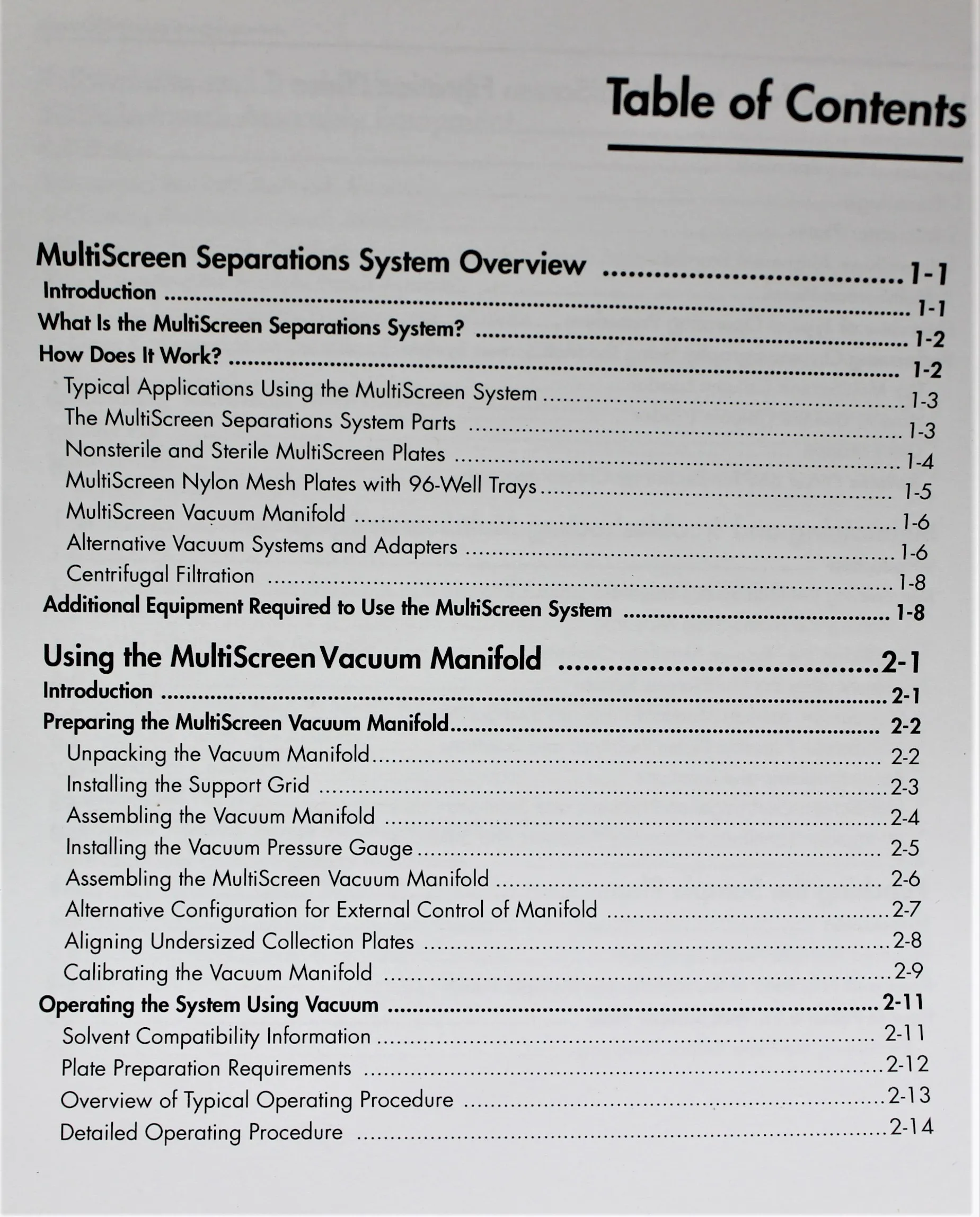 Millipore MultiScreen Resist Vacuum Manifold