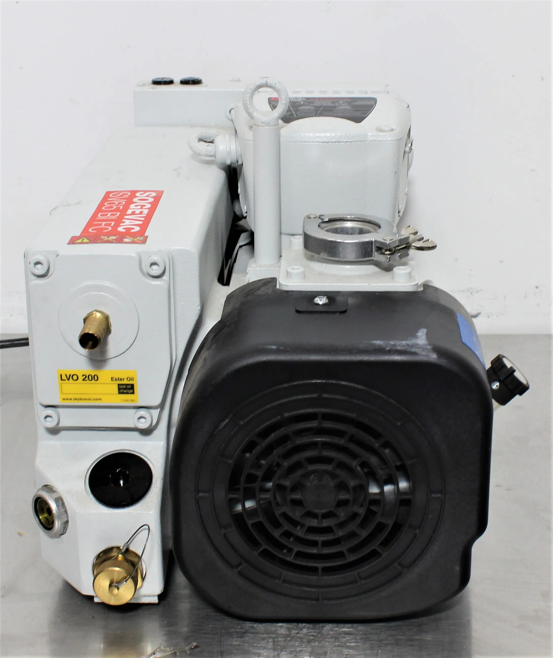 Leybold Sogevac SV40/65 BI FC Vacuum Pump With 220V, 60Hz US Voltage