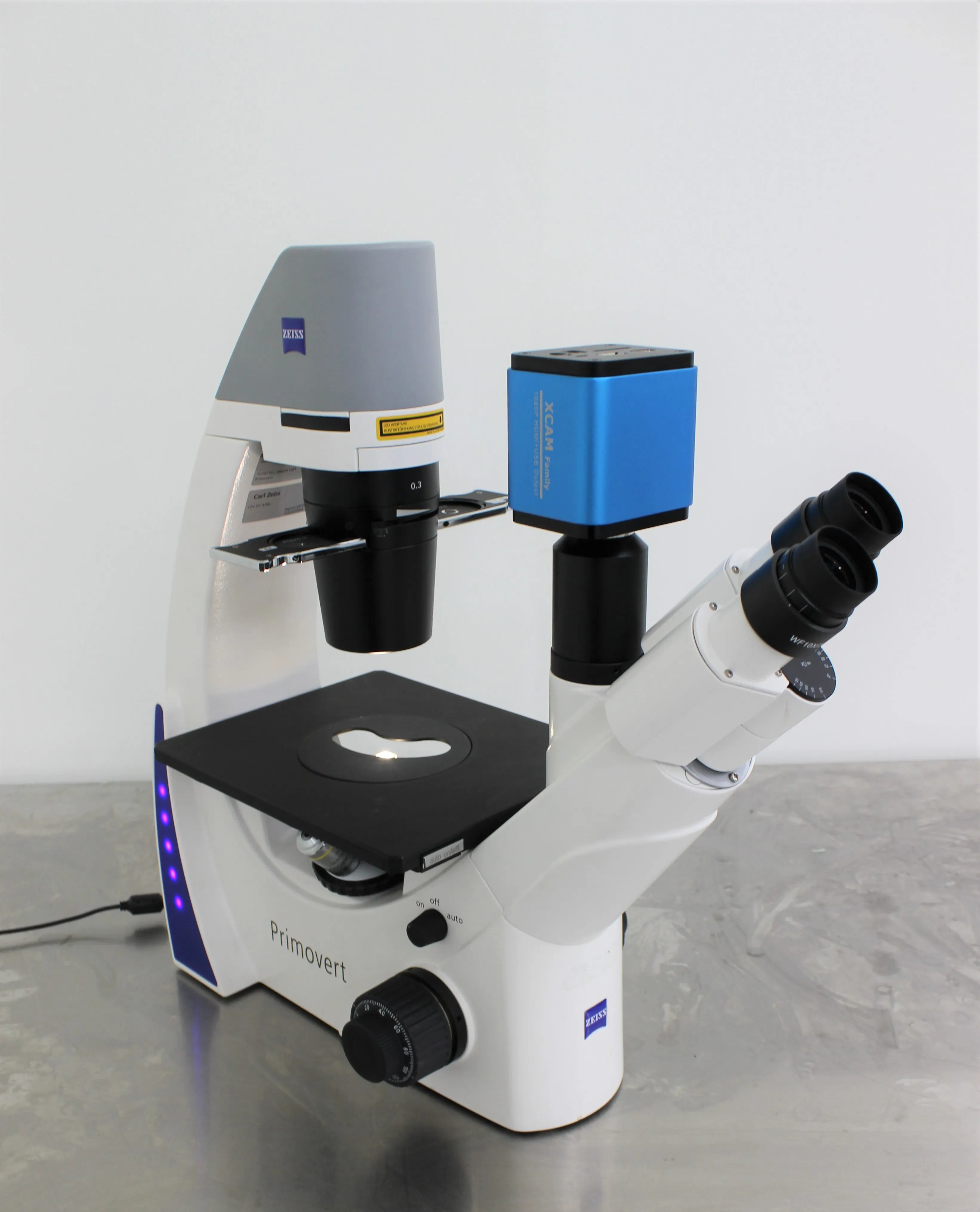 Carl Zeiss Primovert Inverted Microscope