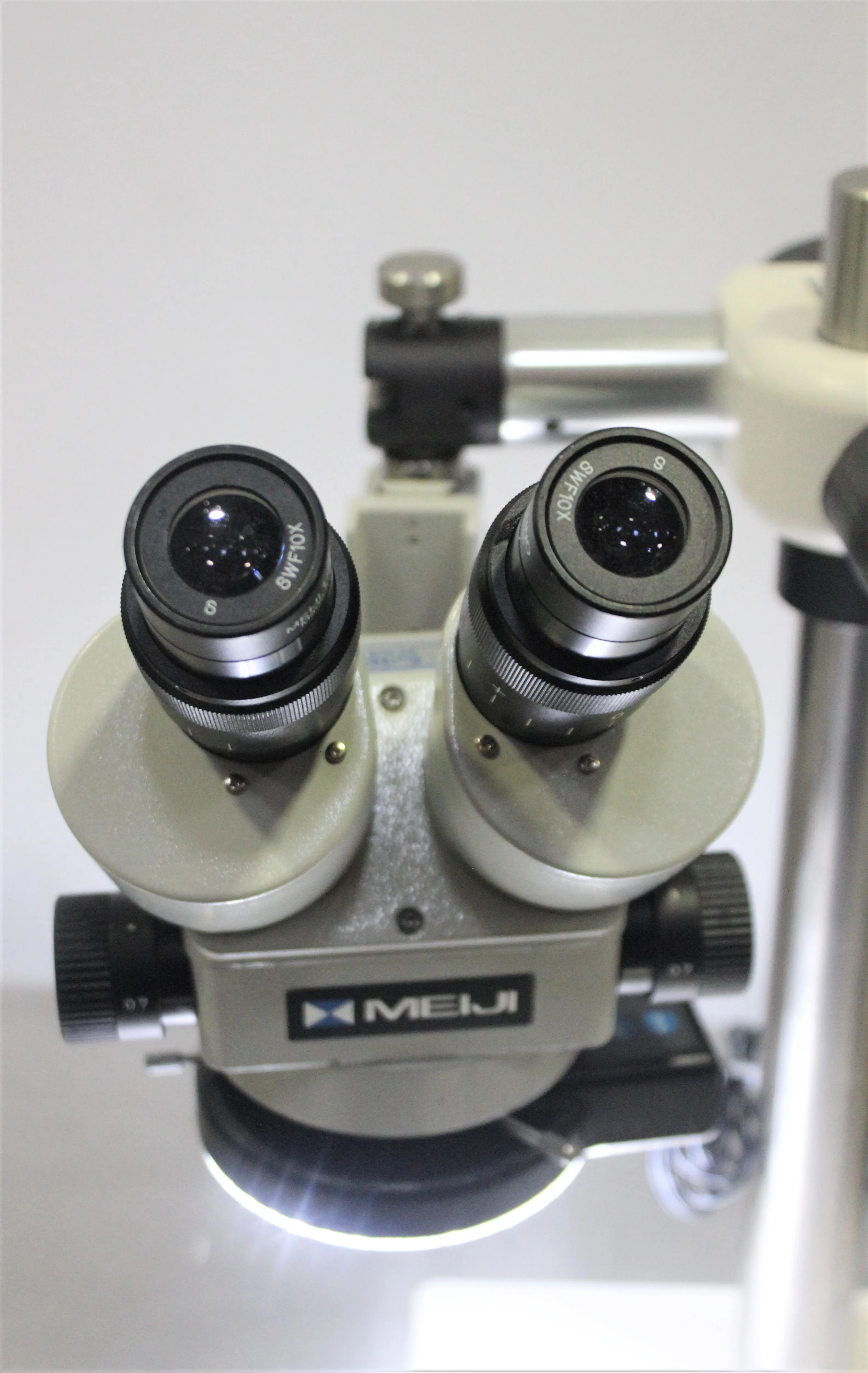 Meiji EMZ-5 Microscope with Greenough Optics and High Resolution Imaging