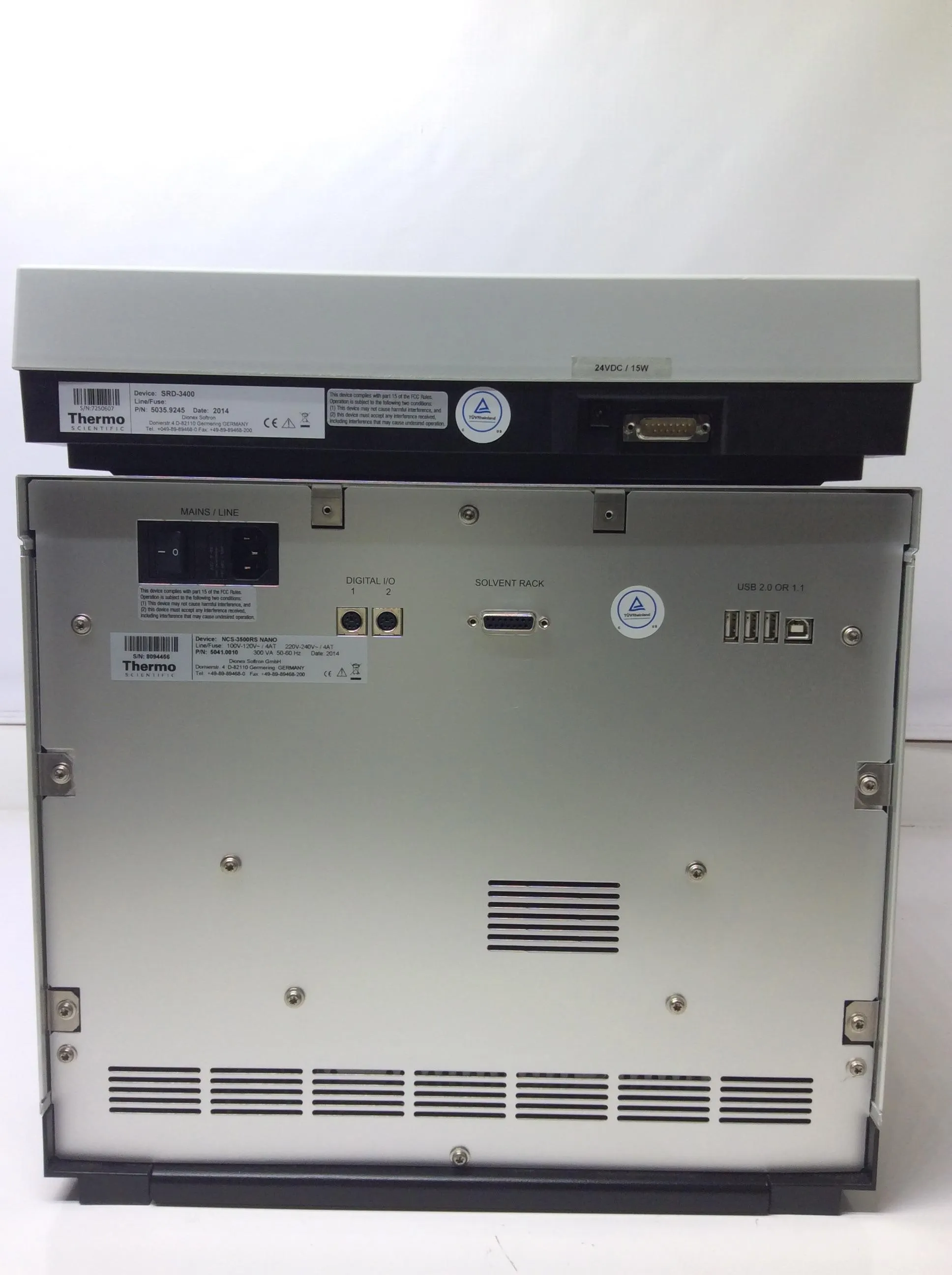 Thermo Fisher SRD-3400 / NCS-3500RS Nano LC