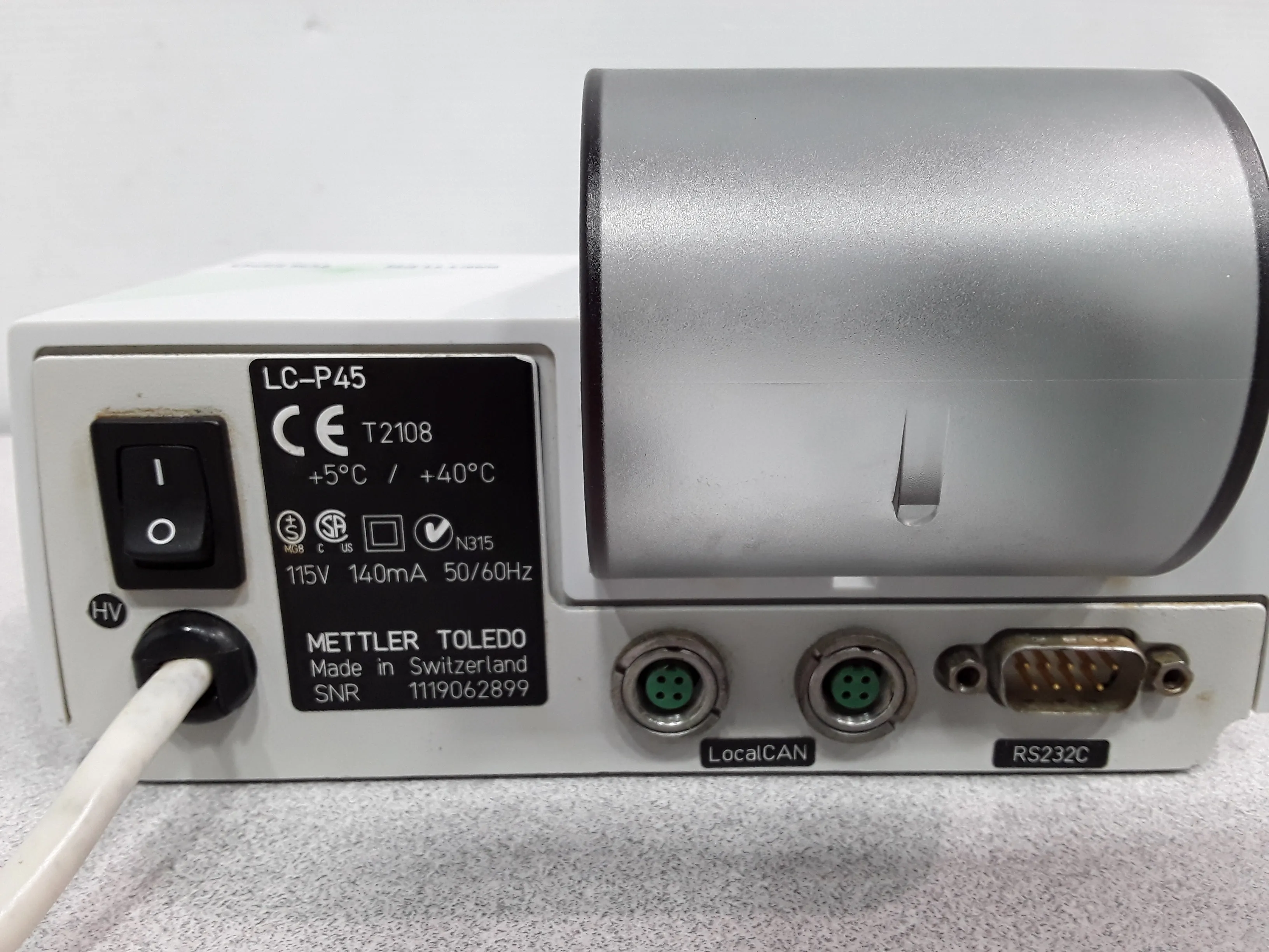 Mettler-Toledo LC-P45 Printer for Laboratory Scale/Balance