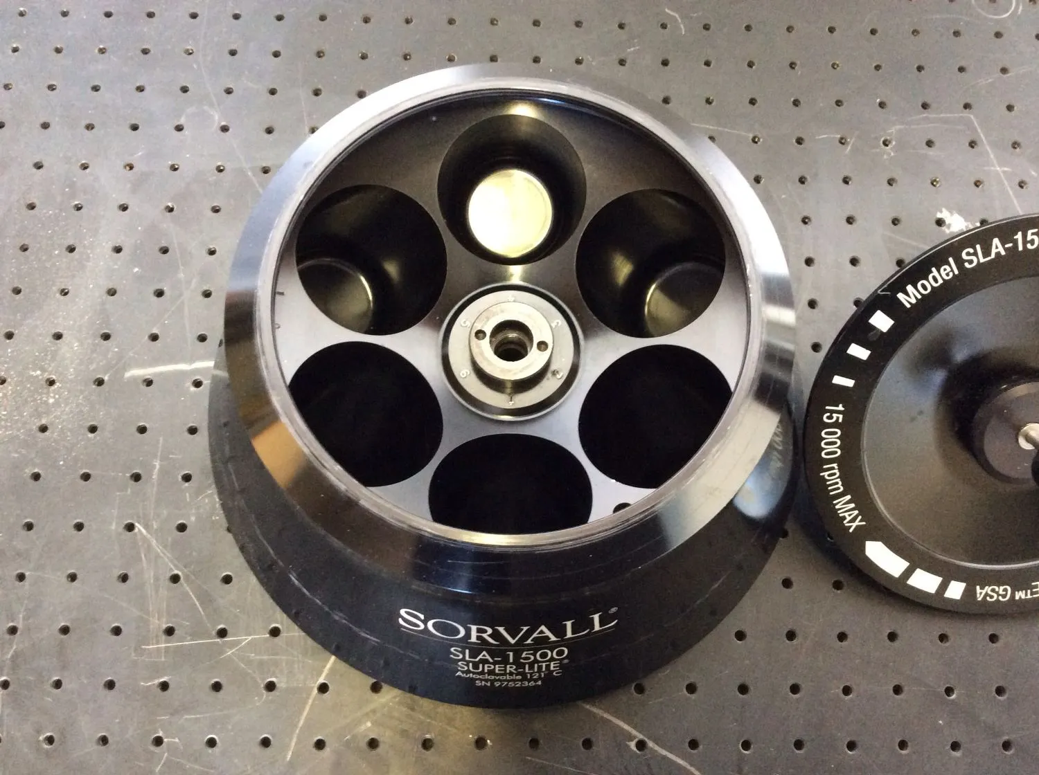 Sorvall SLA-1500 Super-Lite Autoclavable 121c Rotor Laboratory Equipment