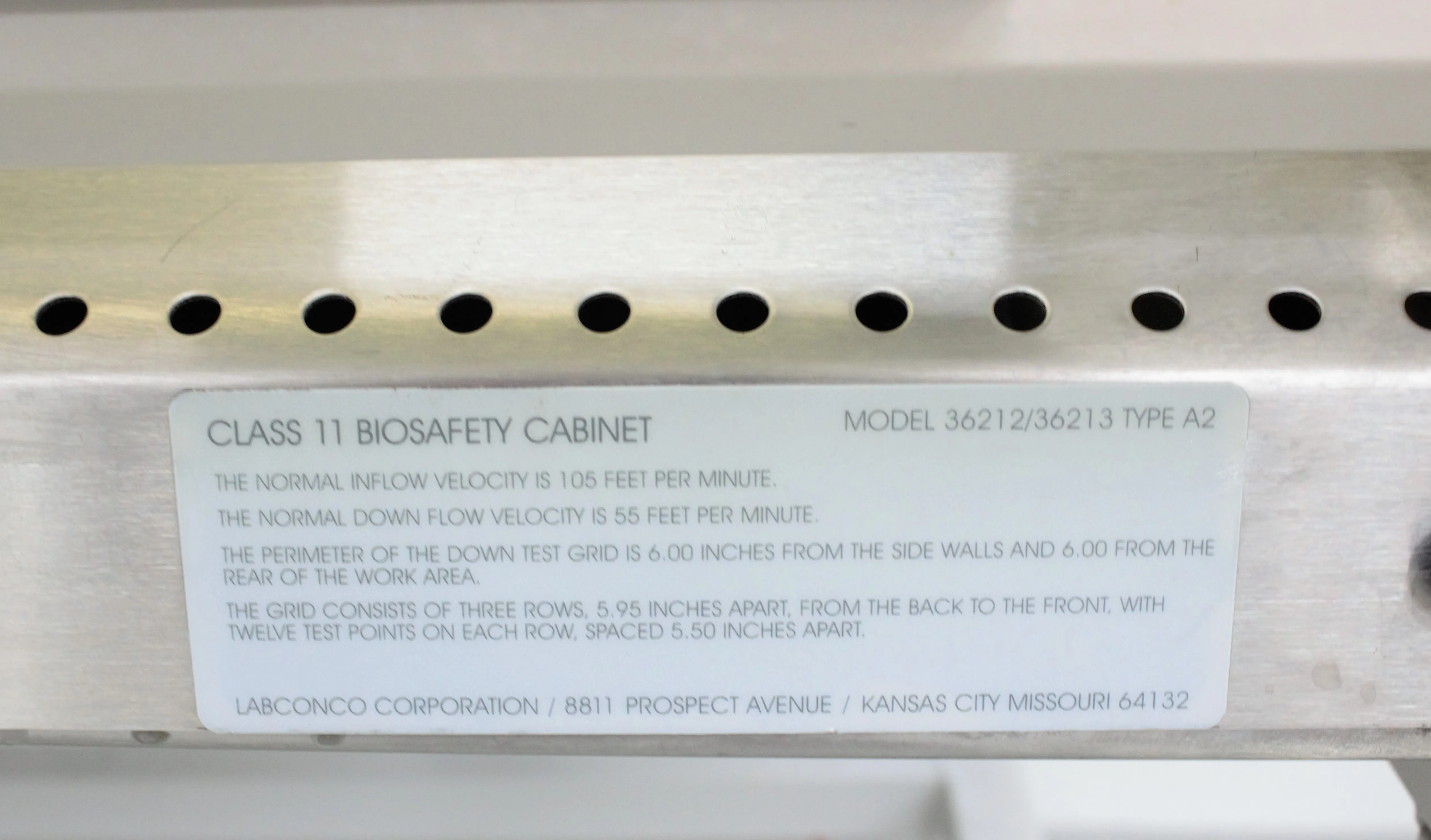 Labconco 36212043726 Biosafety Cabinet 120V with 30-Day Warranty