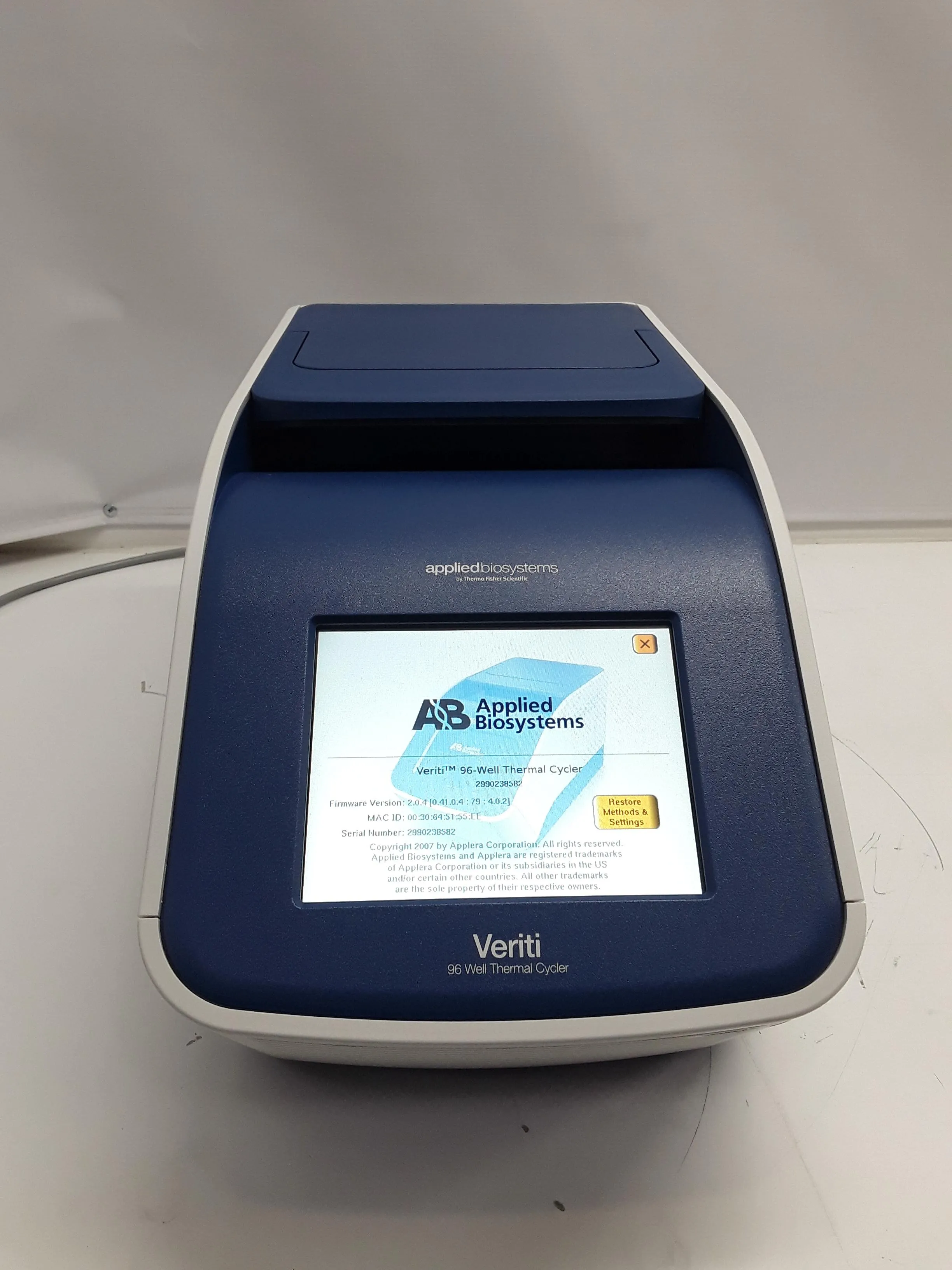 Applied Biosystems Veriti 96-Well Thermal Cycler PCR Machine