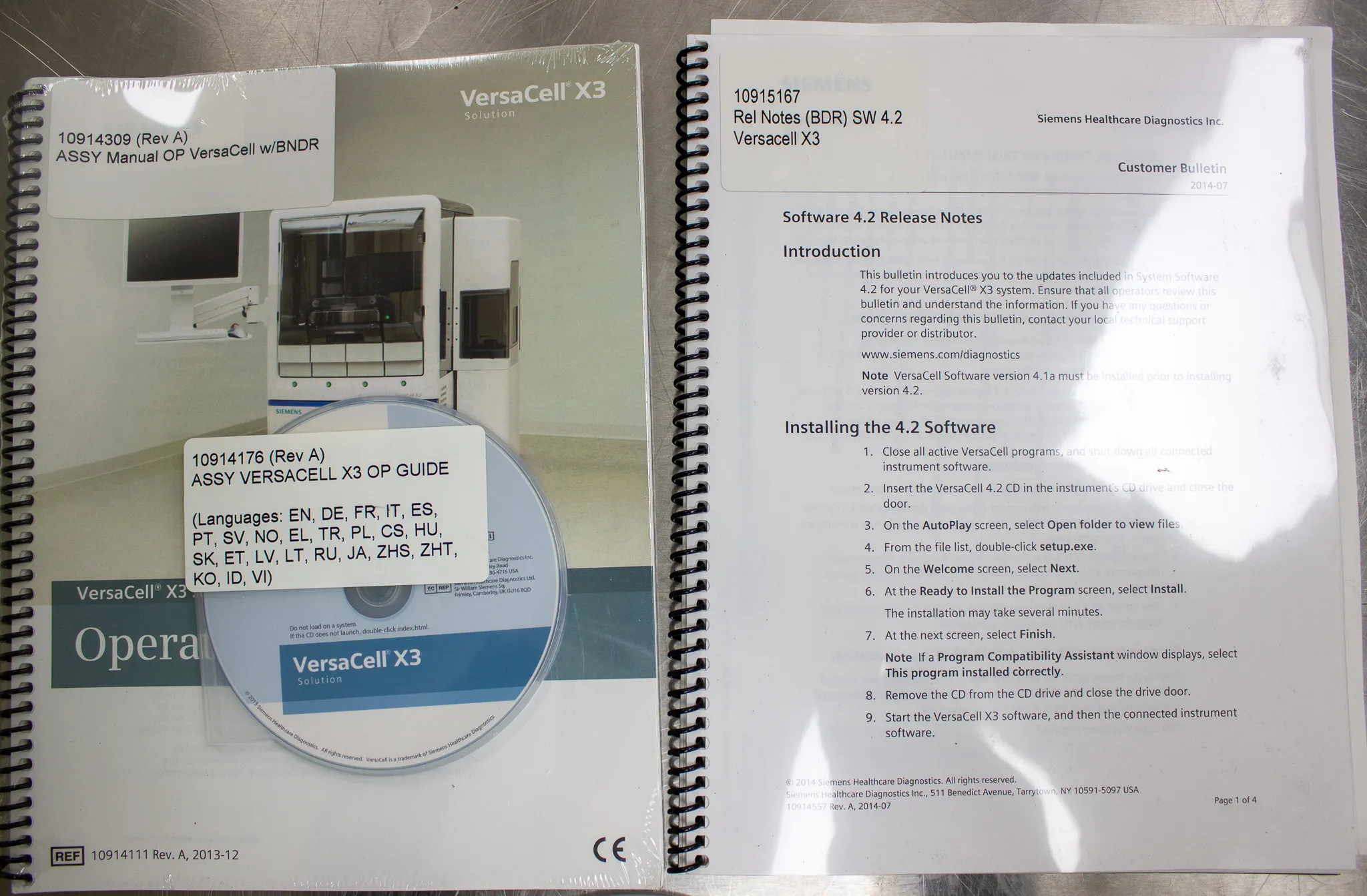 Siemens VersaCell X3 Immunoassay Analyzer - Needs Repairs - Lab Equipment