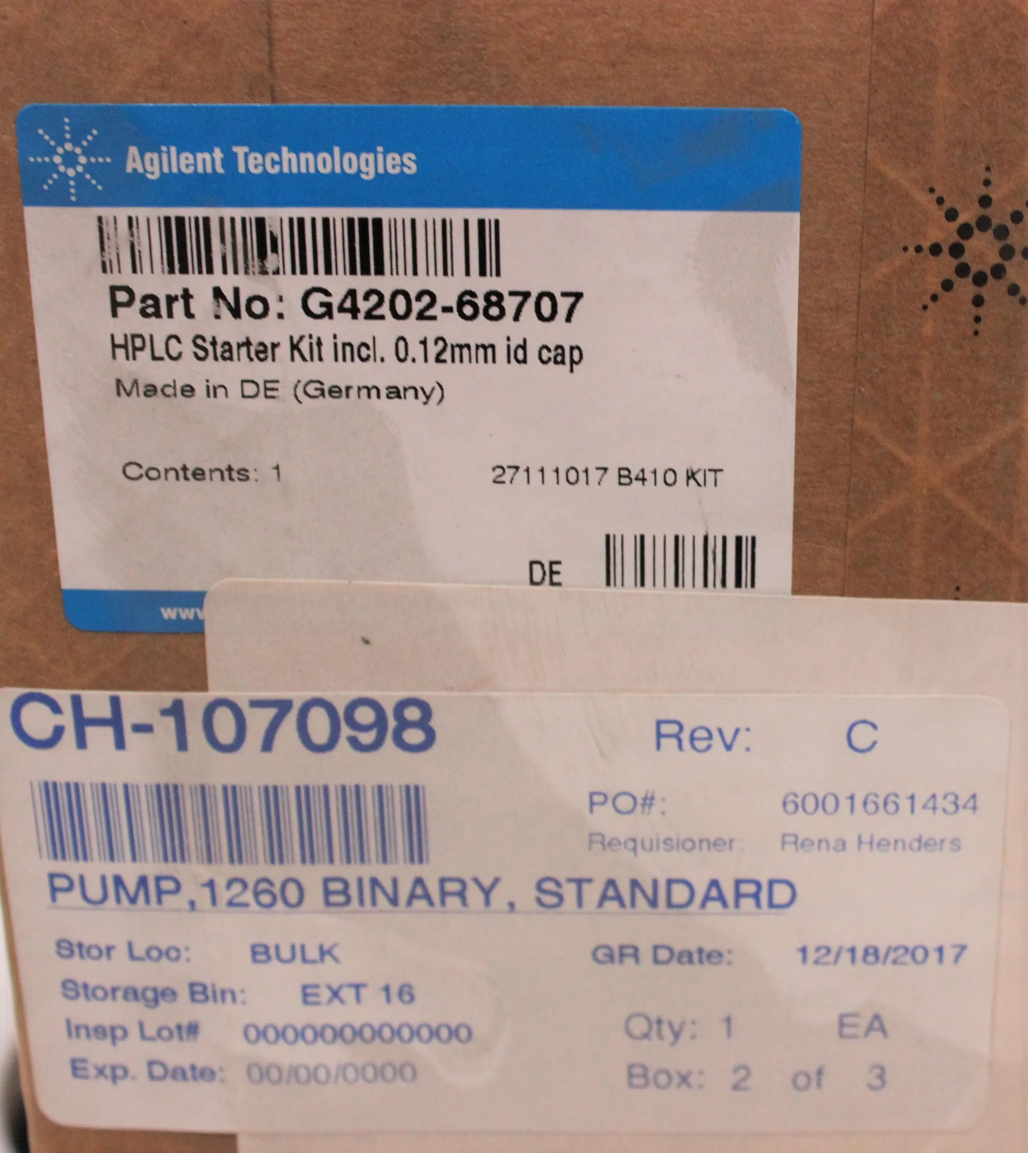 Agilent Infinity Binary Pump G1312B