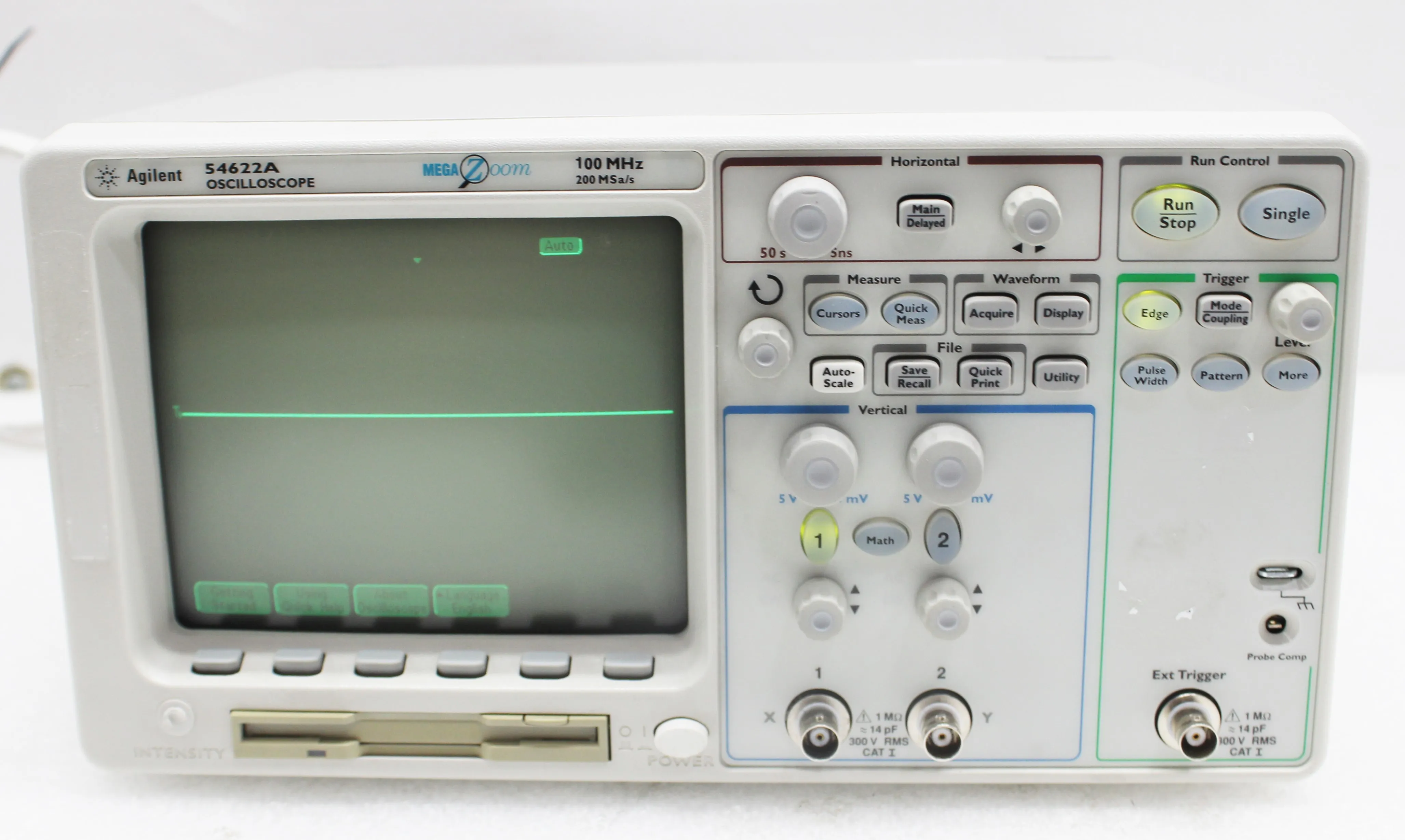 Agilent 54622A 100 MHz 2-Channel Digital Oscilloscope