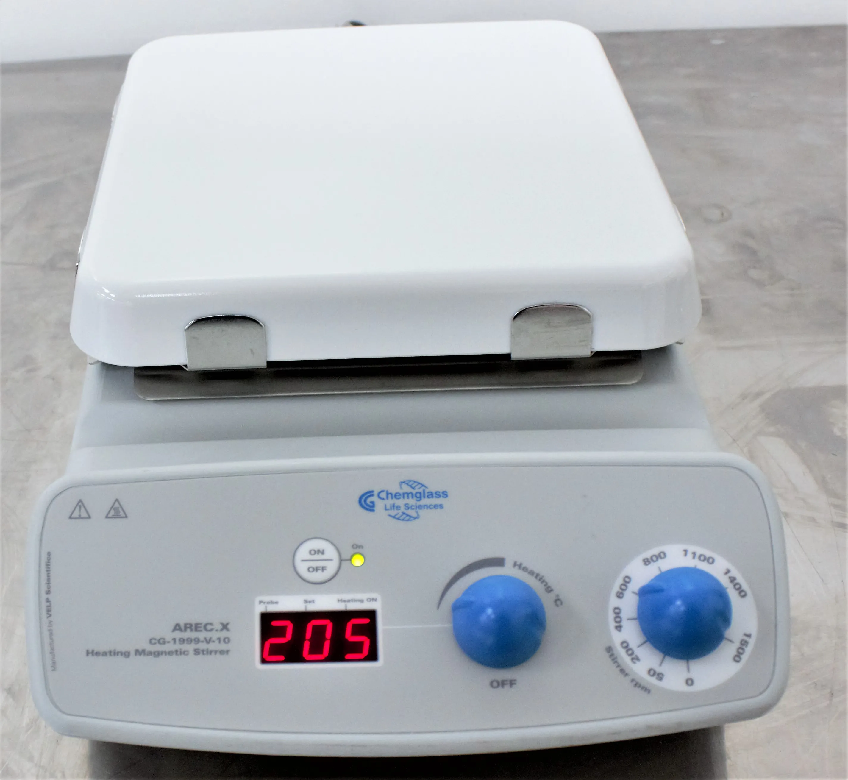 Velp Scientifica AREC.X Digital Ceramic Hot Plate Stirrers - Used in G (Good) condition, 30-Day Warranty