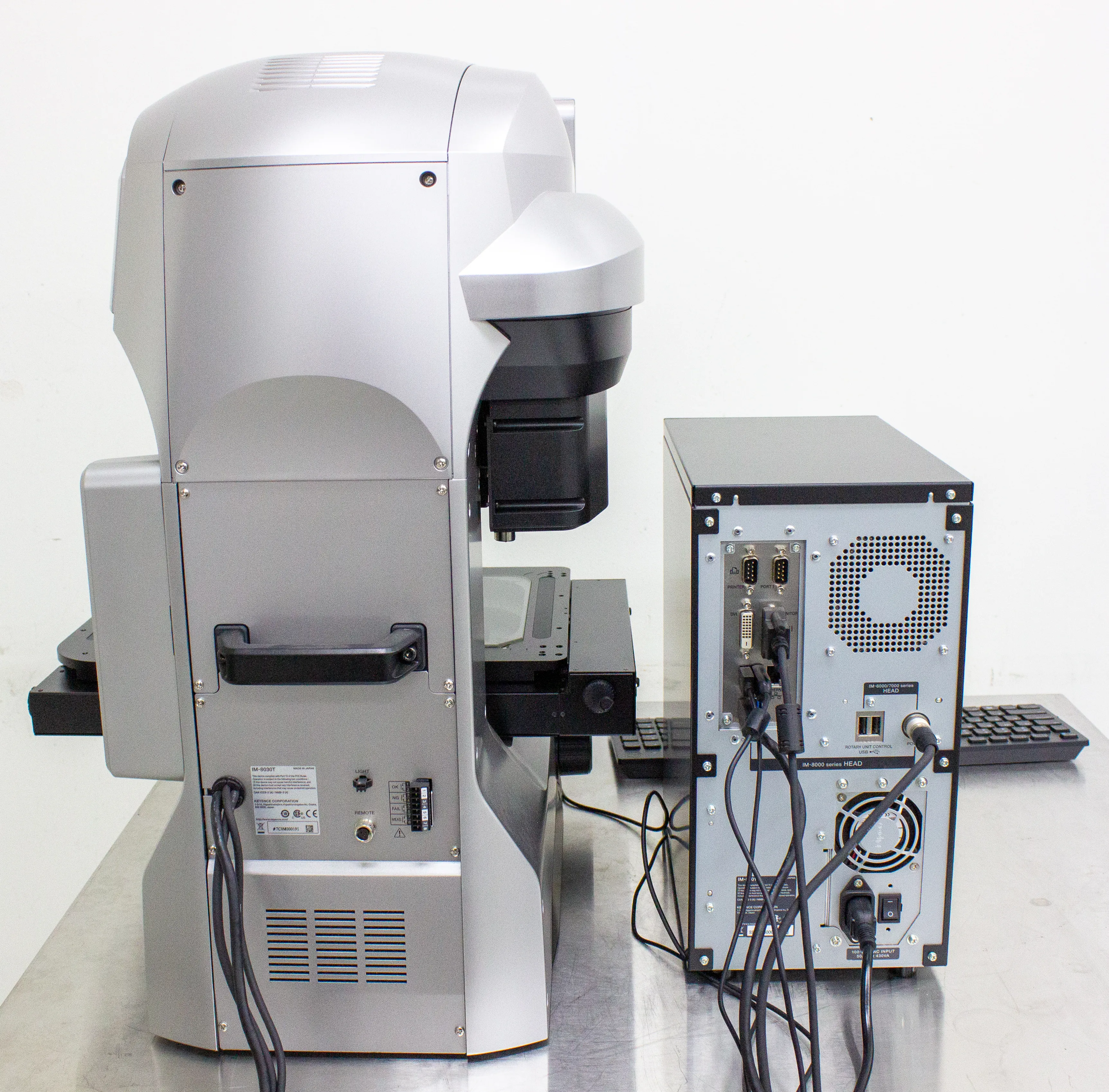 Keyence IM-8000 Series Image Dimension Measurement System IM-8030T w/ Controller