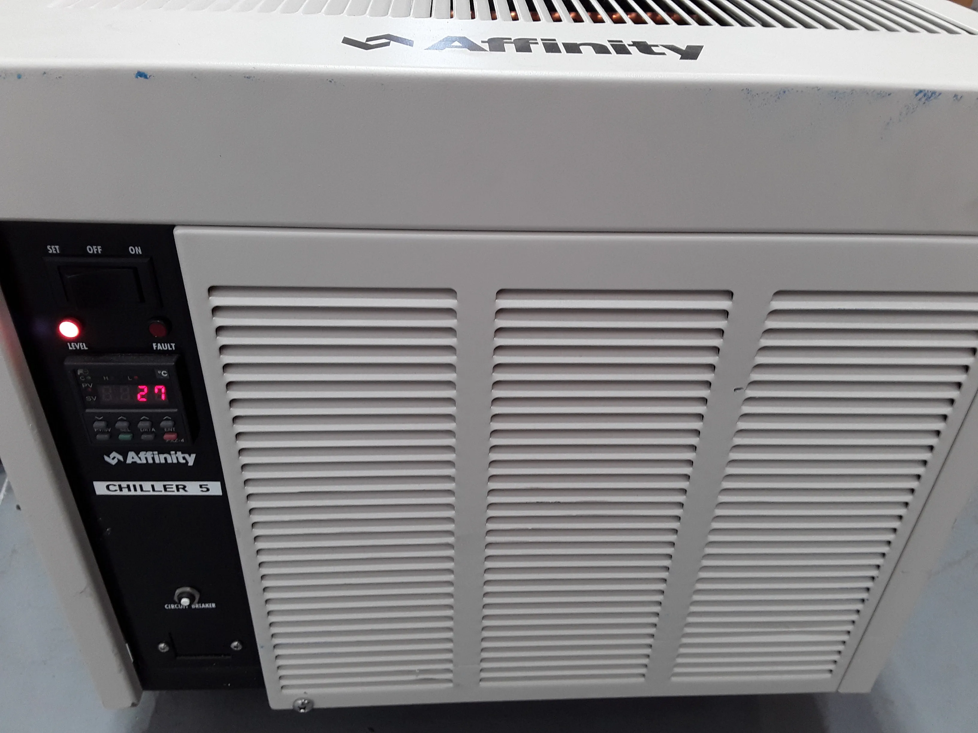 Affinity Chiller M/N:RAA-005T-CD19CBD3 Circulator, Water Bath / Circulator