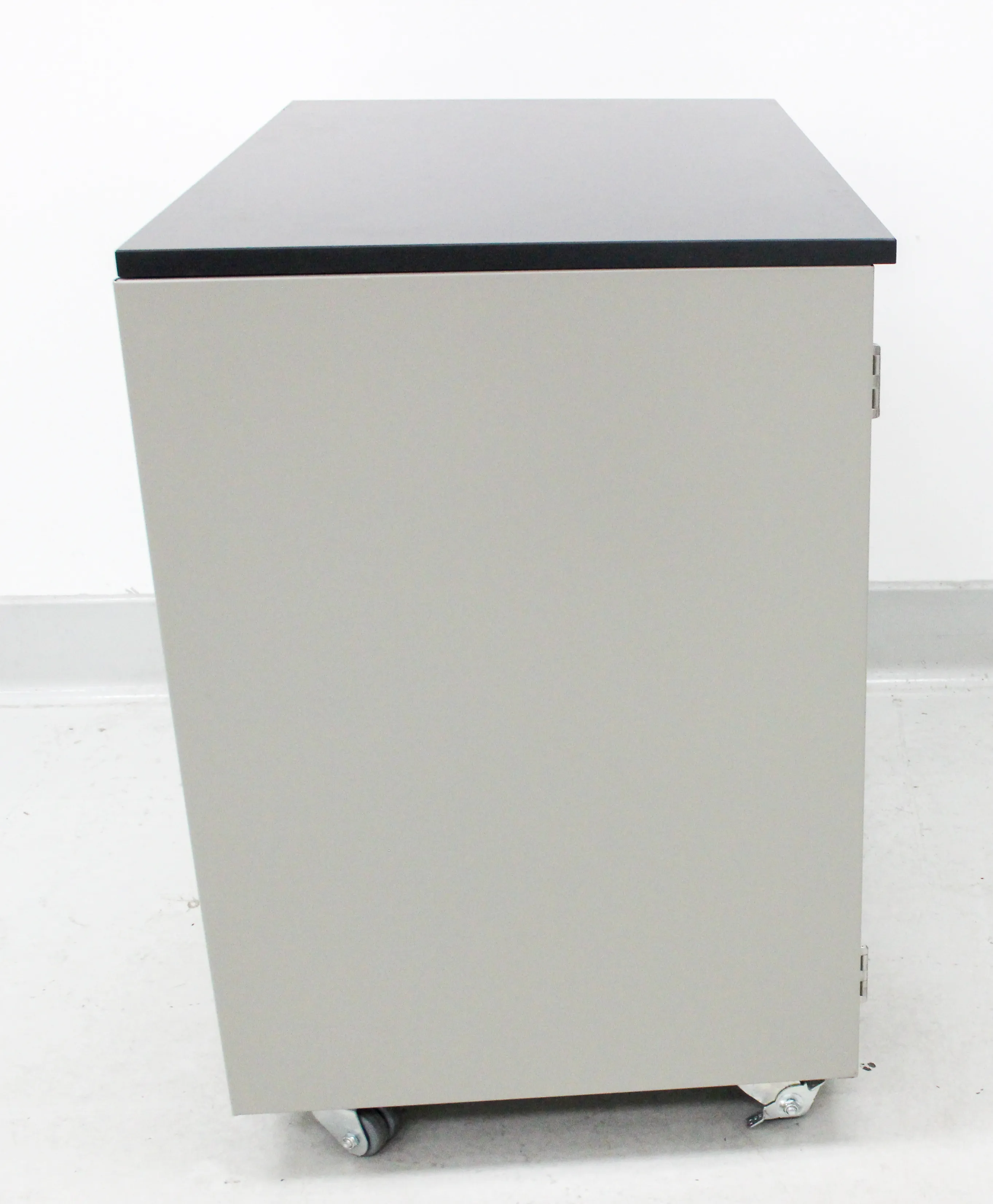 Fisher Hamilton Mobile Work-Height Storage Cabinet Double Door Steel