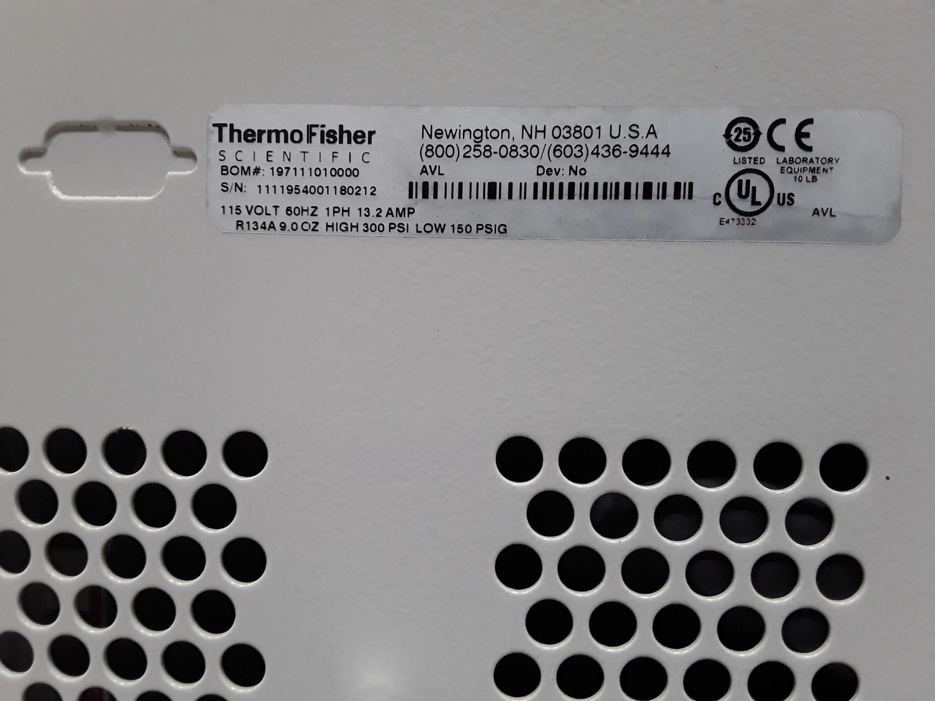 Thermo Fisher 197111010000 ThermoChill II Recirculating Chiller 115V