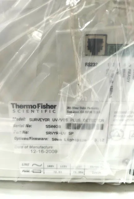 Thermo Fisher Scientific Surveyor UV/Vis Plus Detector