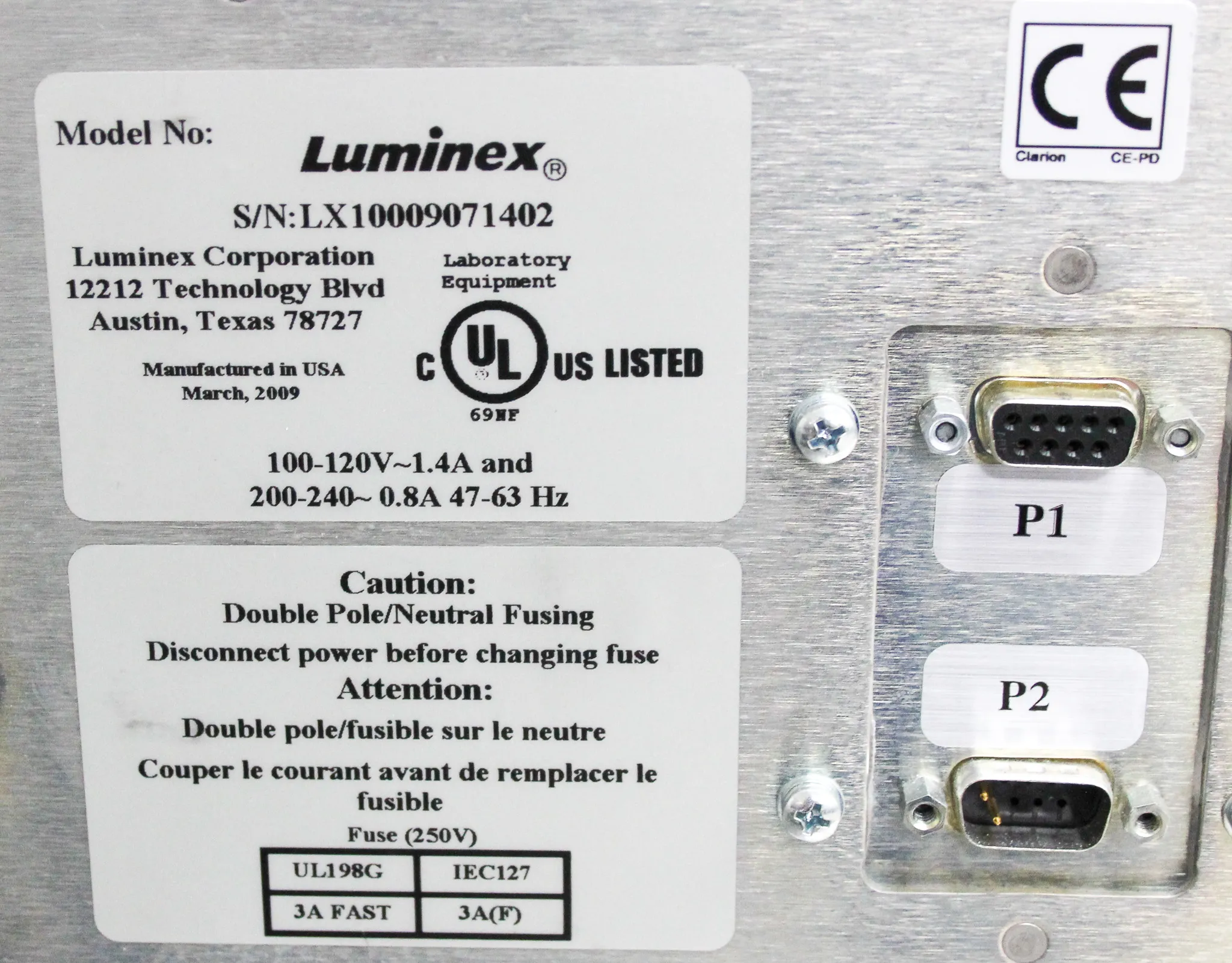 Luminex 200 Instrument Multiplexing Cell Analyzer